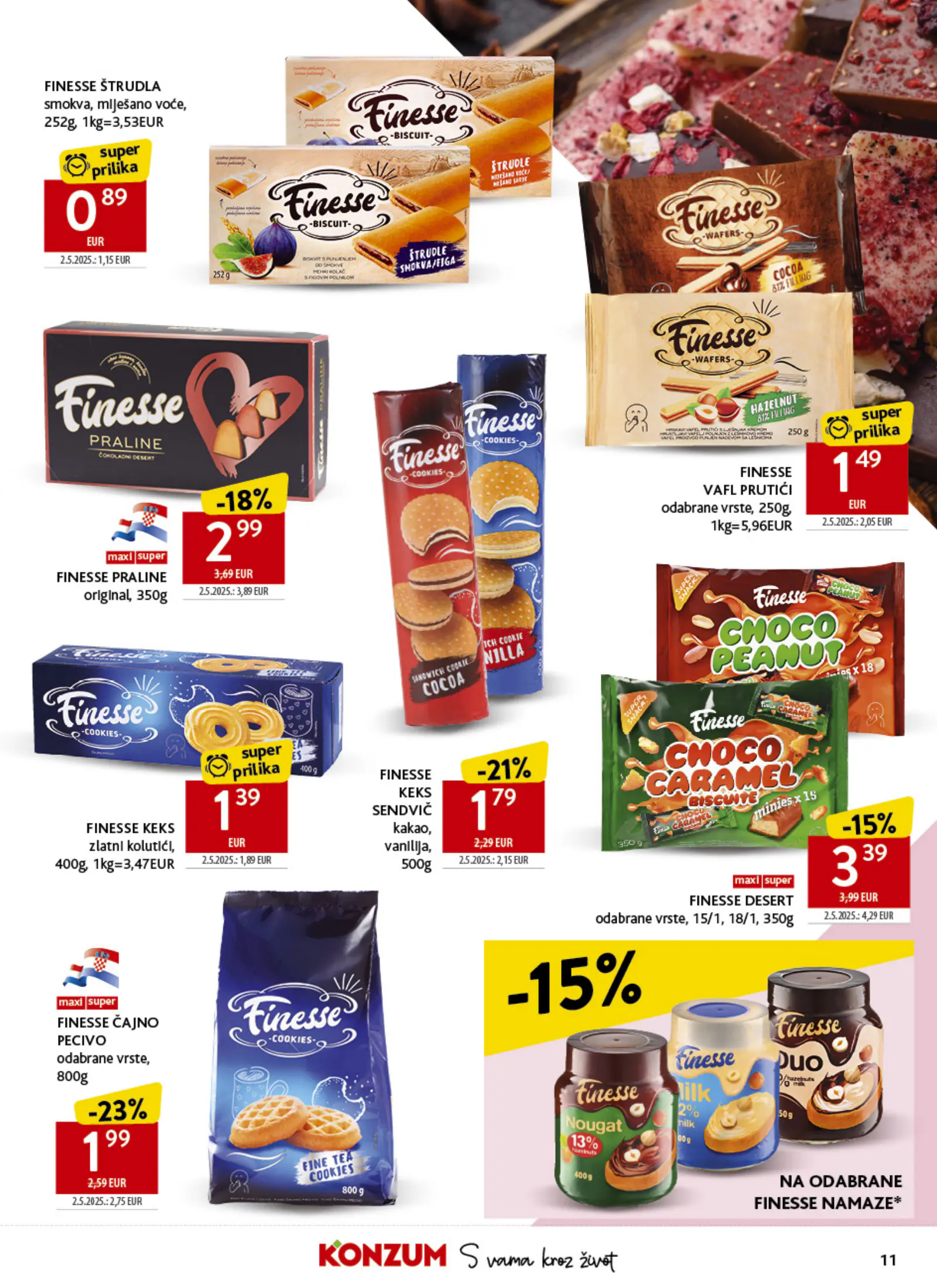 Konzum Horvátország Katalog, 11. oldal (okt. 21–27.)