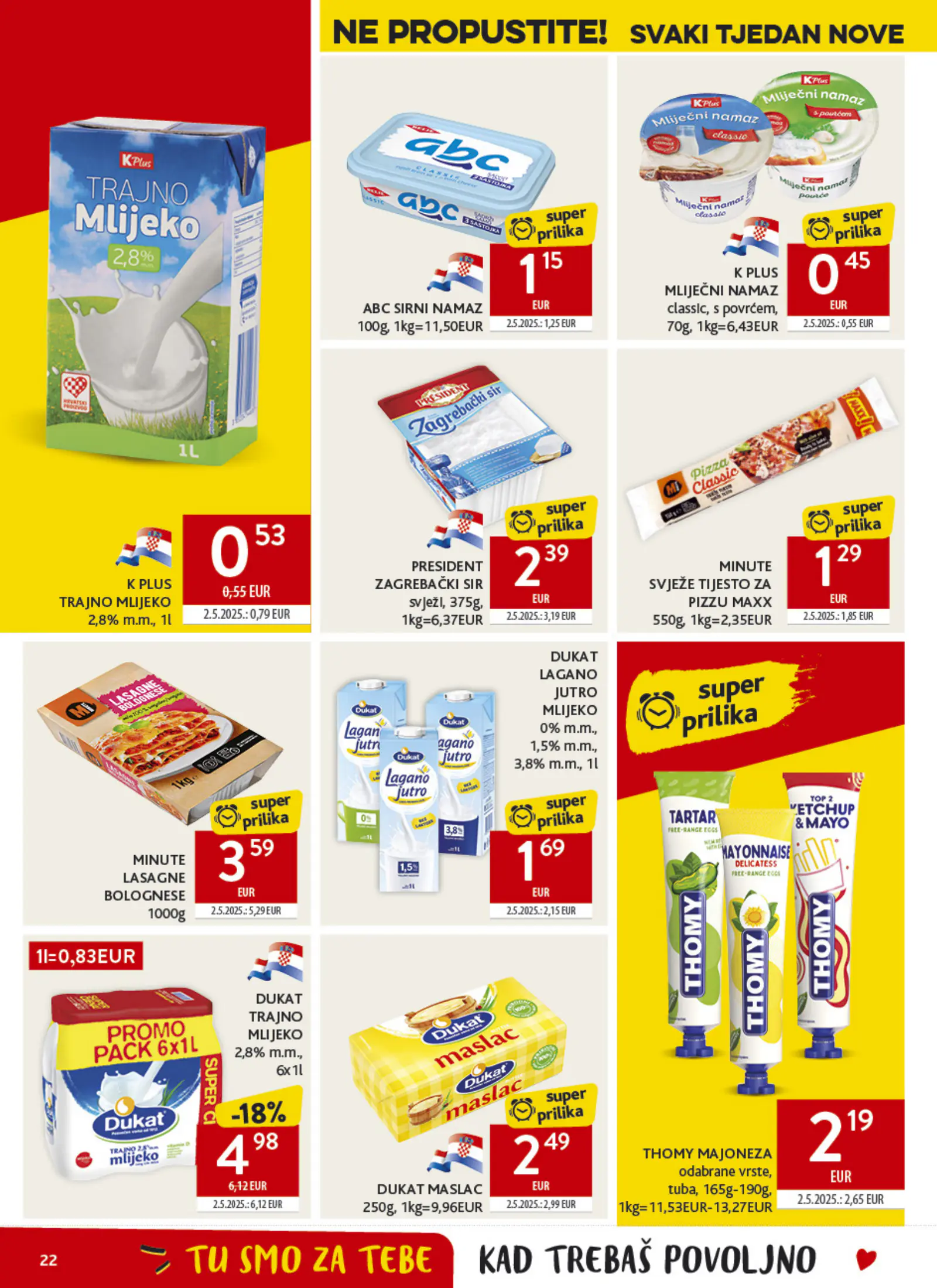 Konzum Horvátország Katalog, 22. oldal (okt. 21–27.)