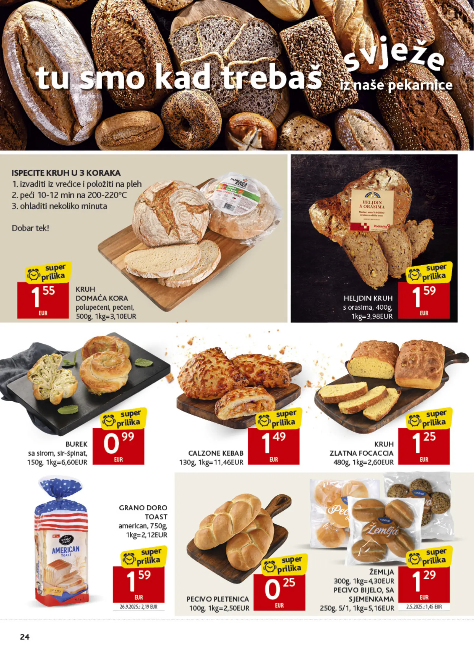 Konzum Horvátország Katalog, 24. oldal (okt. 21–27.)
