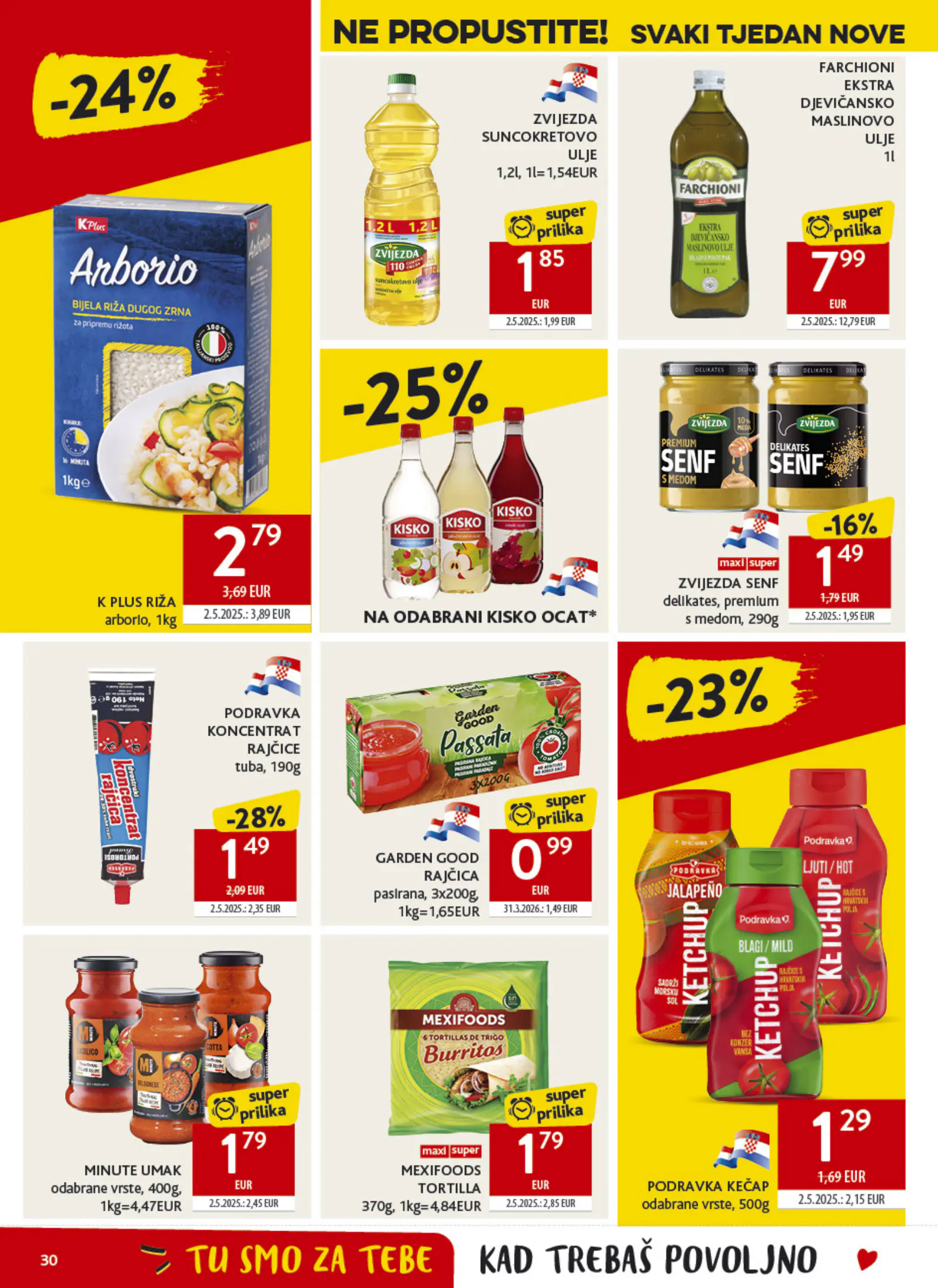 Konzum Horvátország Katalog, 30. oldal (okt. 21–27.)