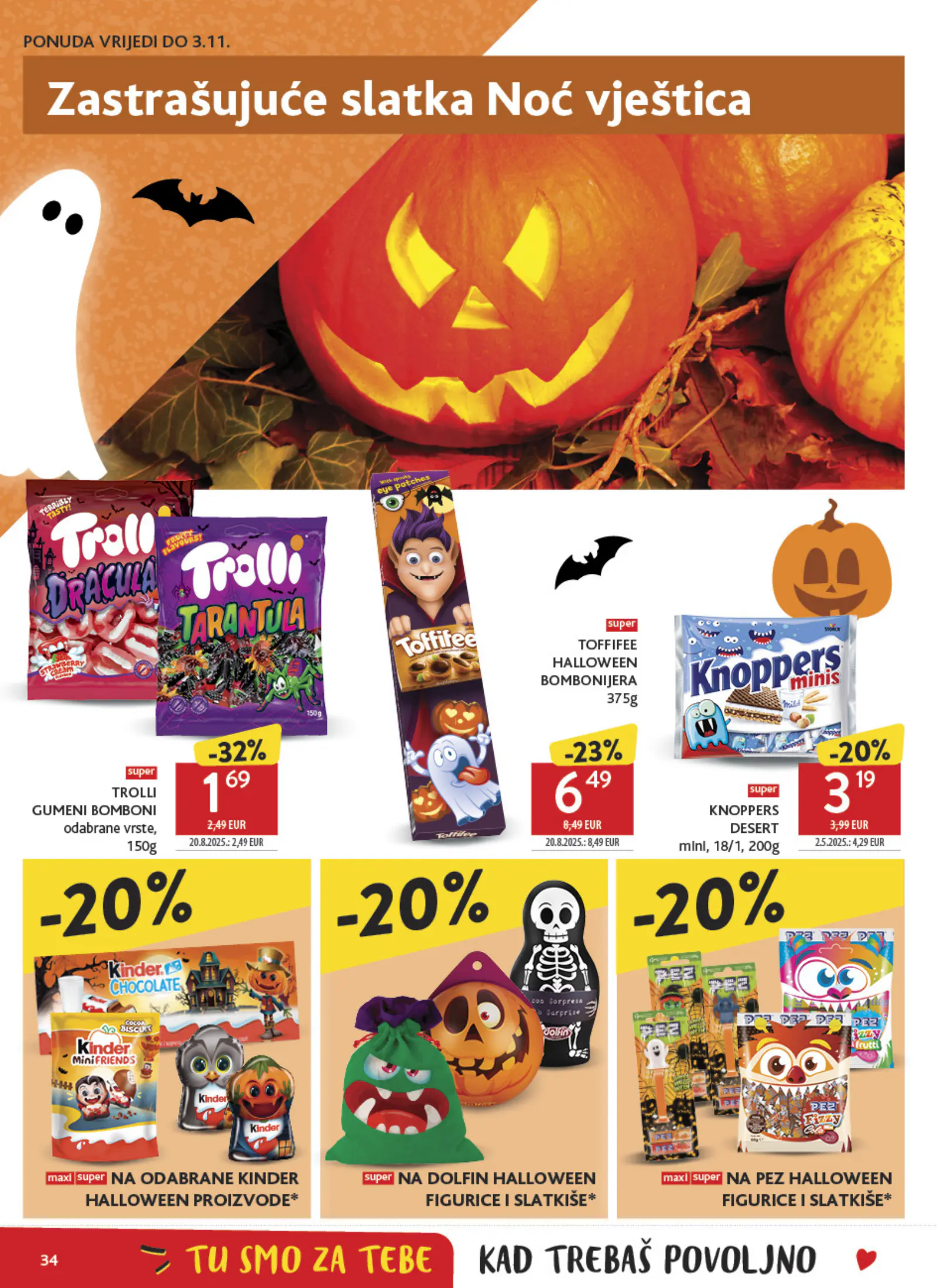 Konzum Horvátország Katalog, 34. oldal (okt. 21–27.)