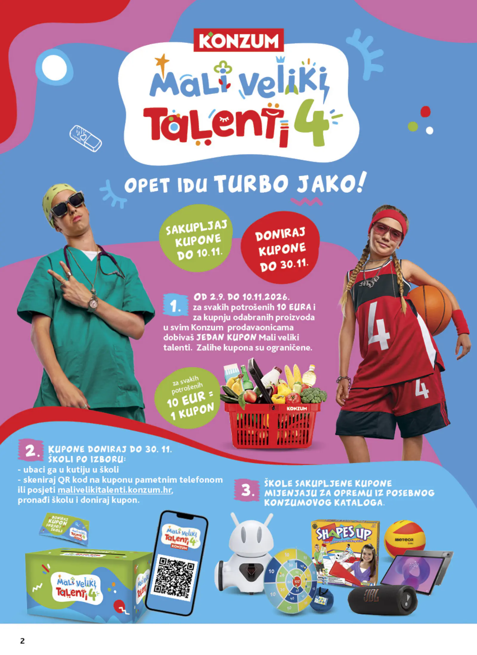 Konzum Horvátország Katalog (2), 2. oldal (okt. 21–27.)
