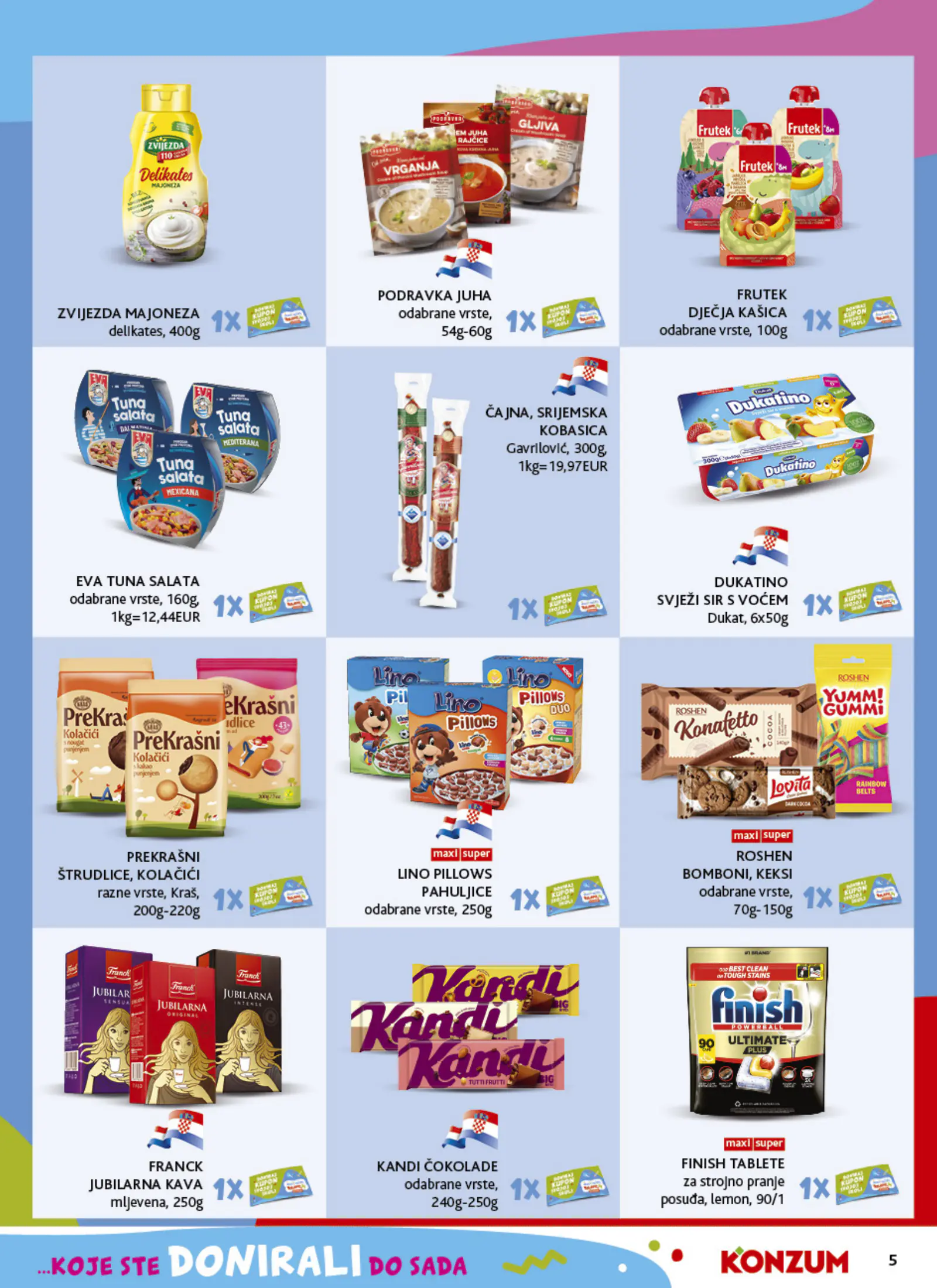 Konzum Horvátország Katalog (2), 5. oldal (okt. 21–27.)