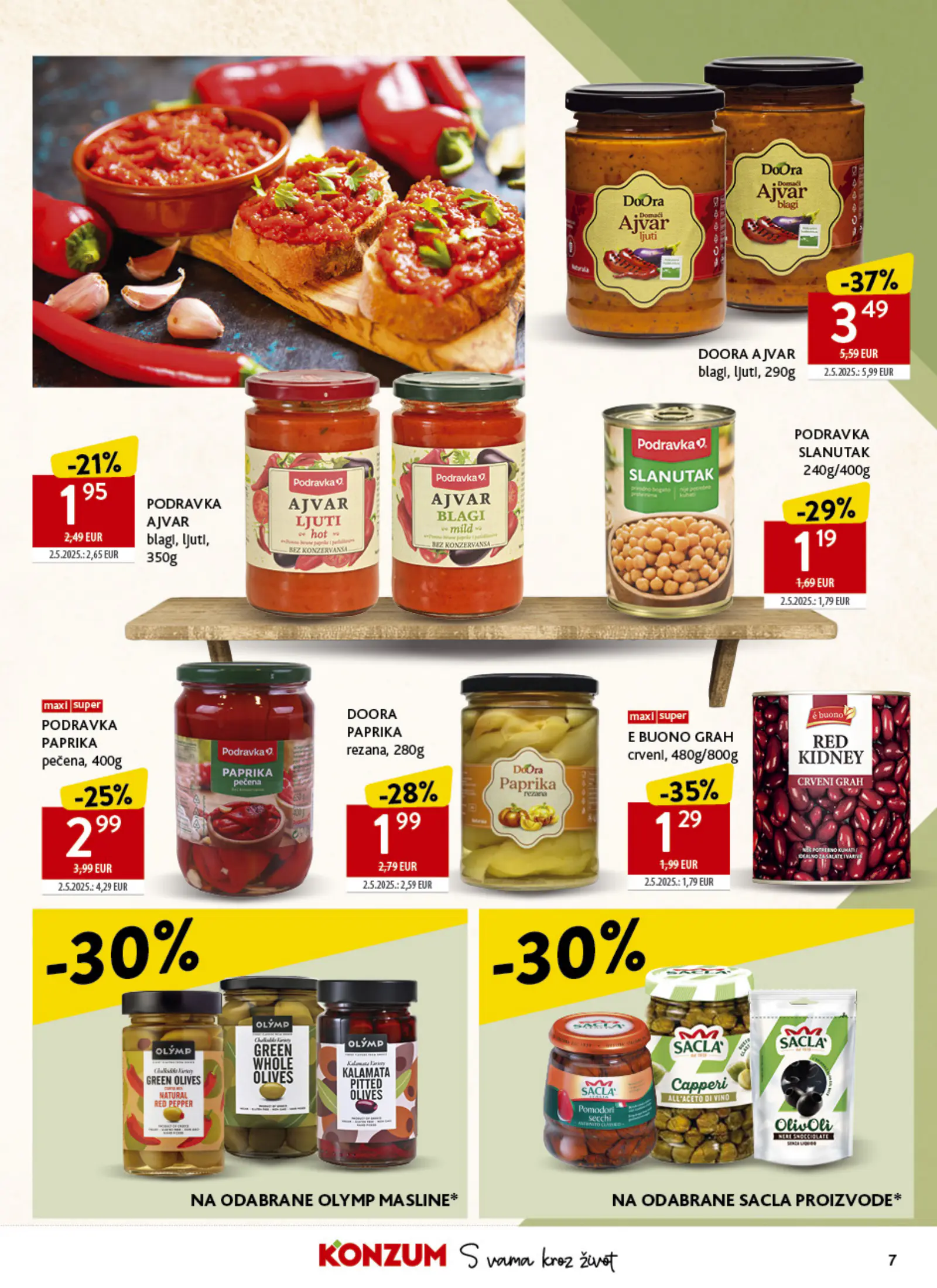 Konzum Horvátország Katalog (2), 7. oldal (okt. 21–27.)
