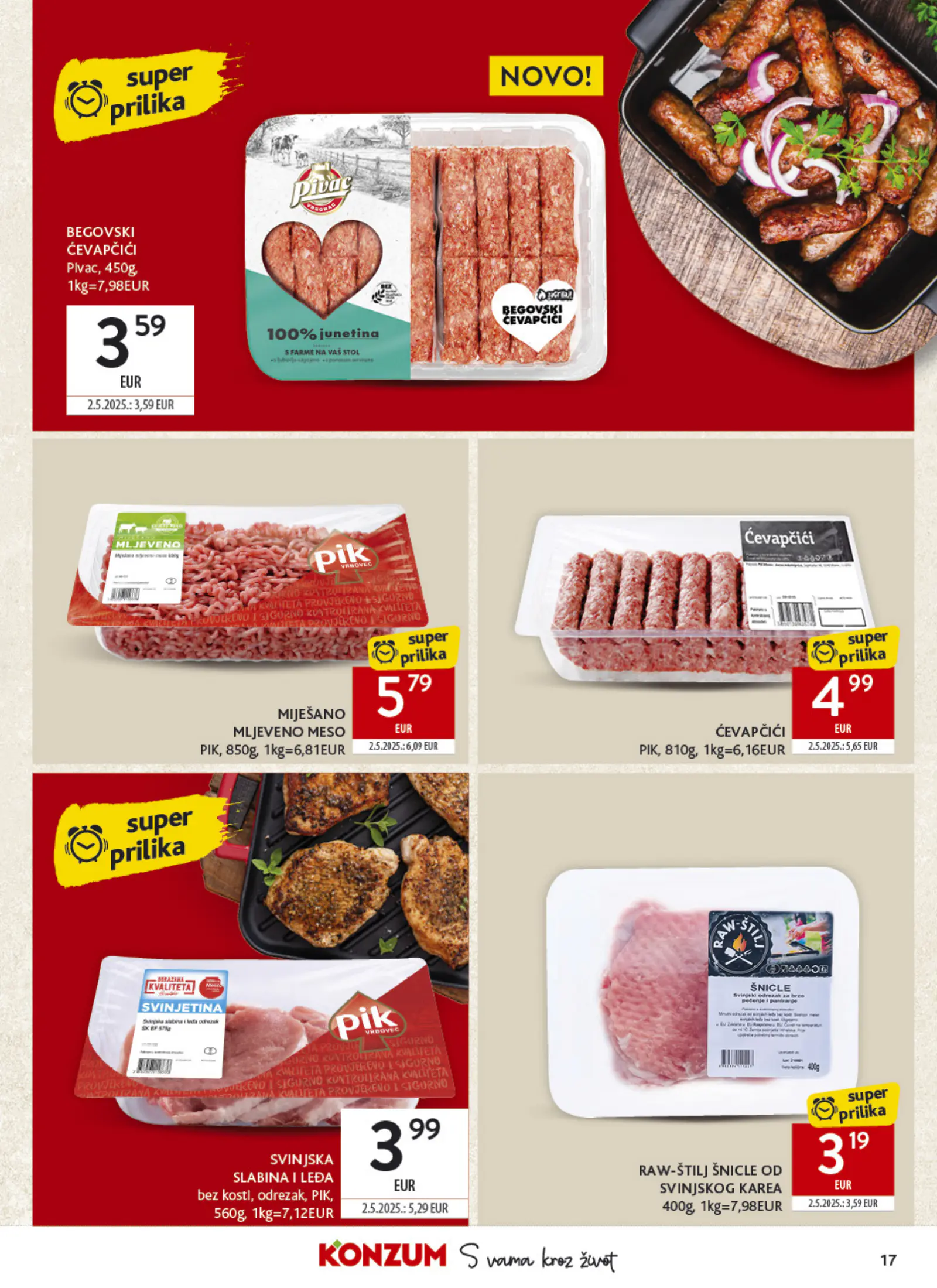Konzum Horvátország Katalog (2), 17. oldal (okt. 21–27.)