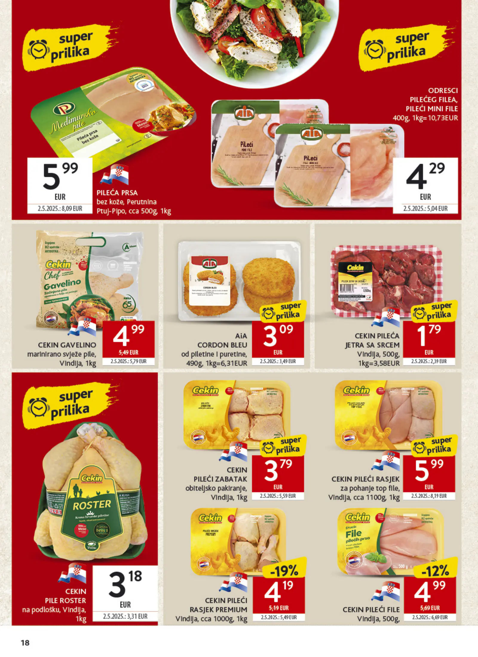 Konzum Horvátország Katalog (2), 18. oldal (okt. 21–27.)