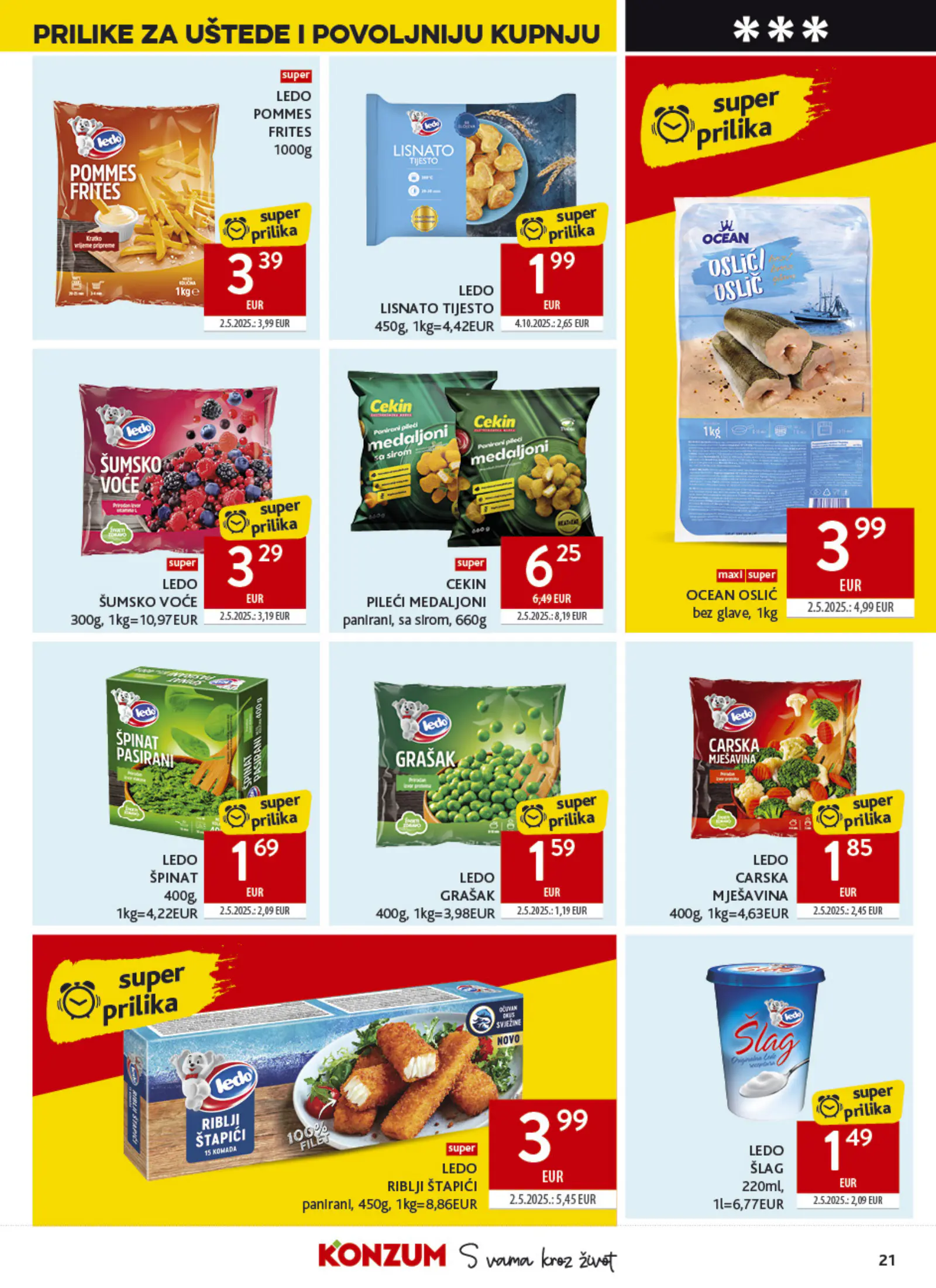 Konzum Horvátország Katalog (2), 21. oldal (okt. 21–27.)