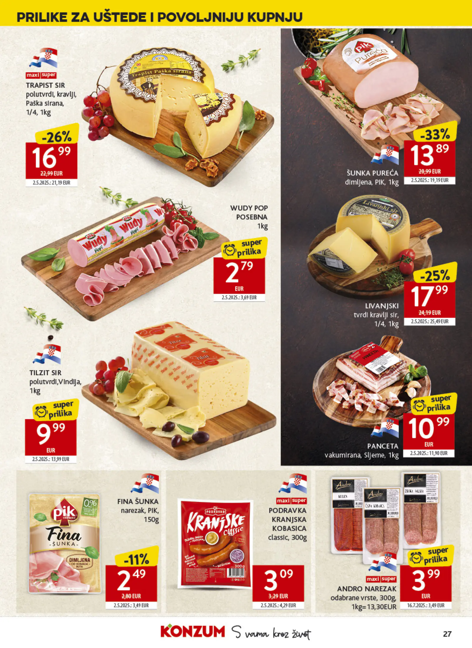 Konzum Horvátország Katalog (2), 27. oldal (okt. 21–27.)