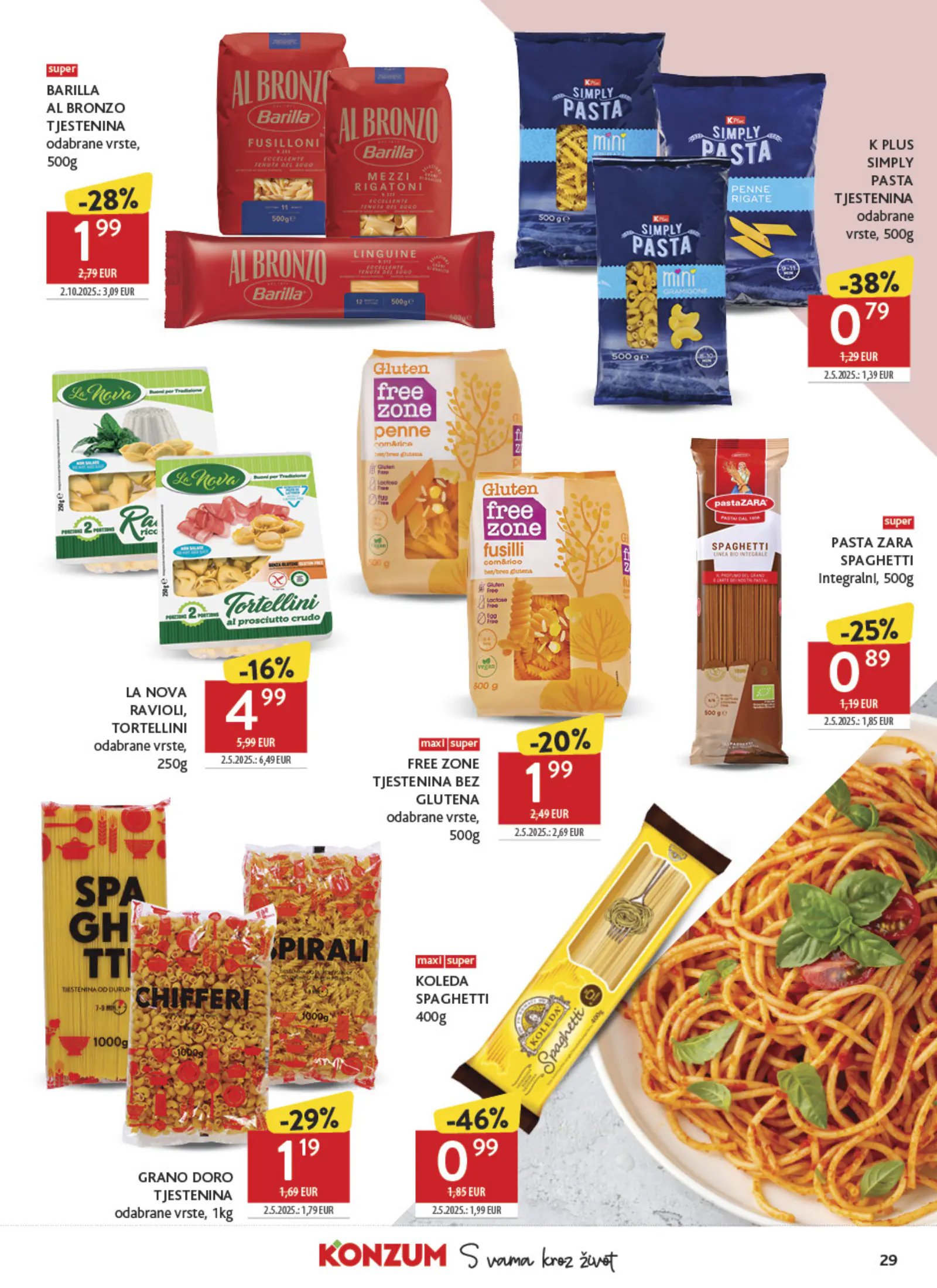 Konzum Horvátország Katalog (2), 29. oldal (okt. 21–27.)
