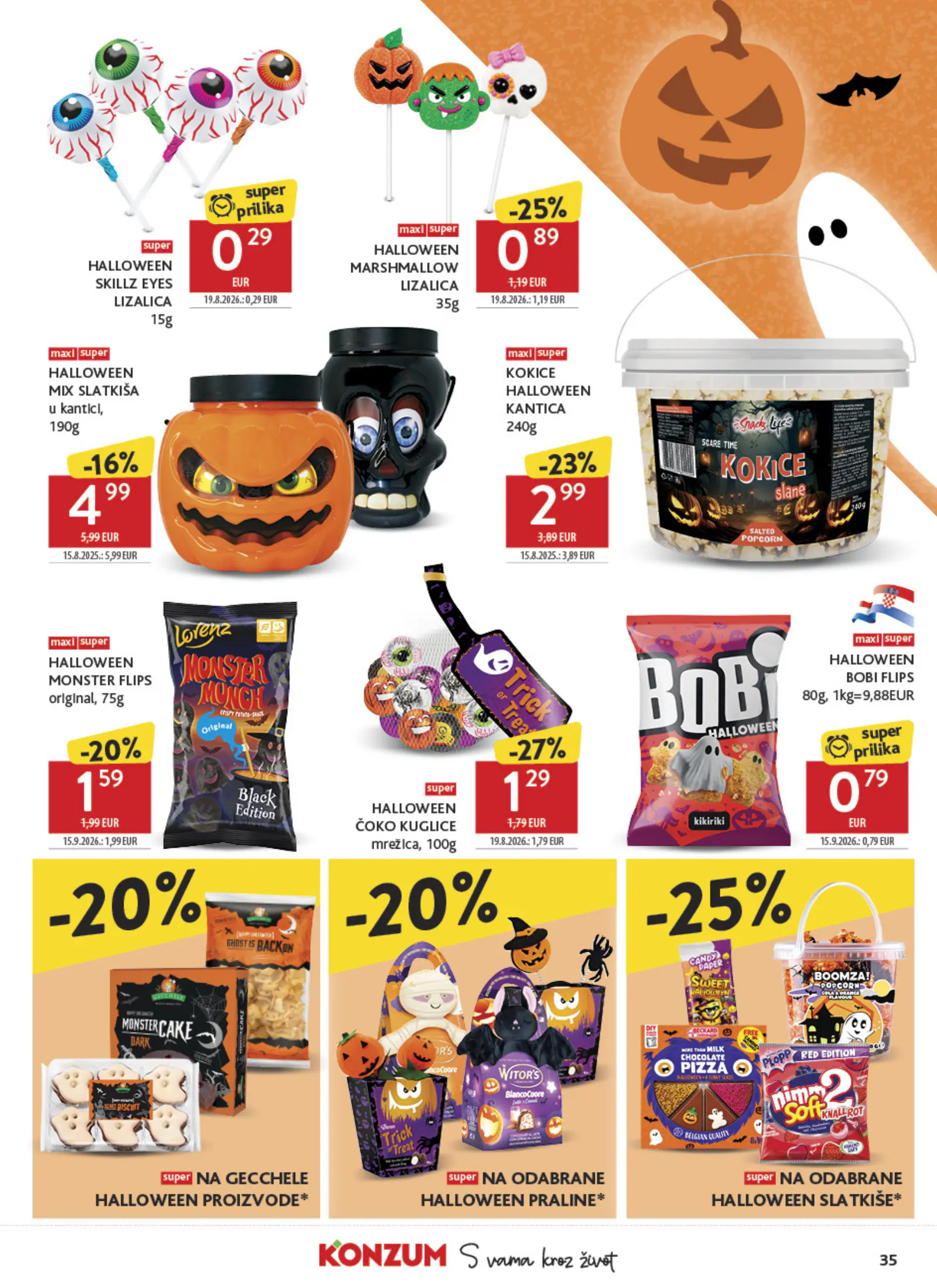 Konzum Horvátország Katalog (2), 35. oldal (okt. 21–27.)
