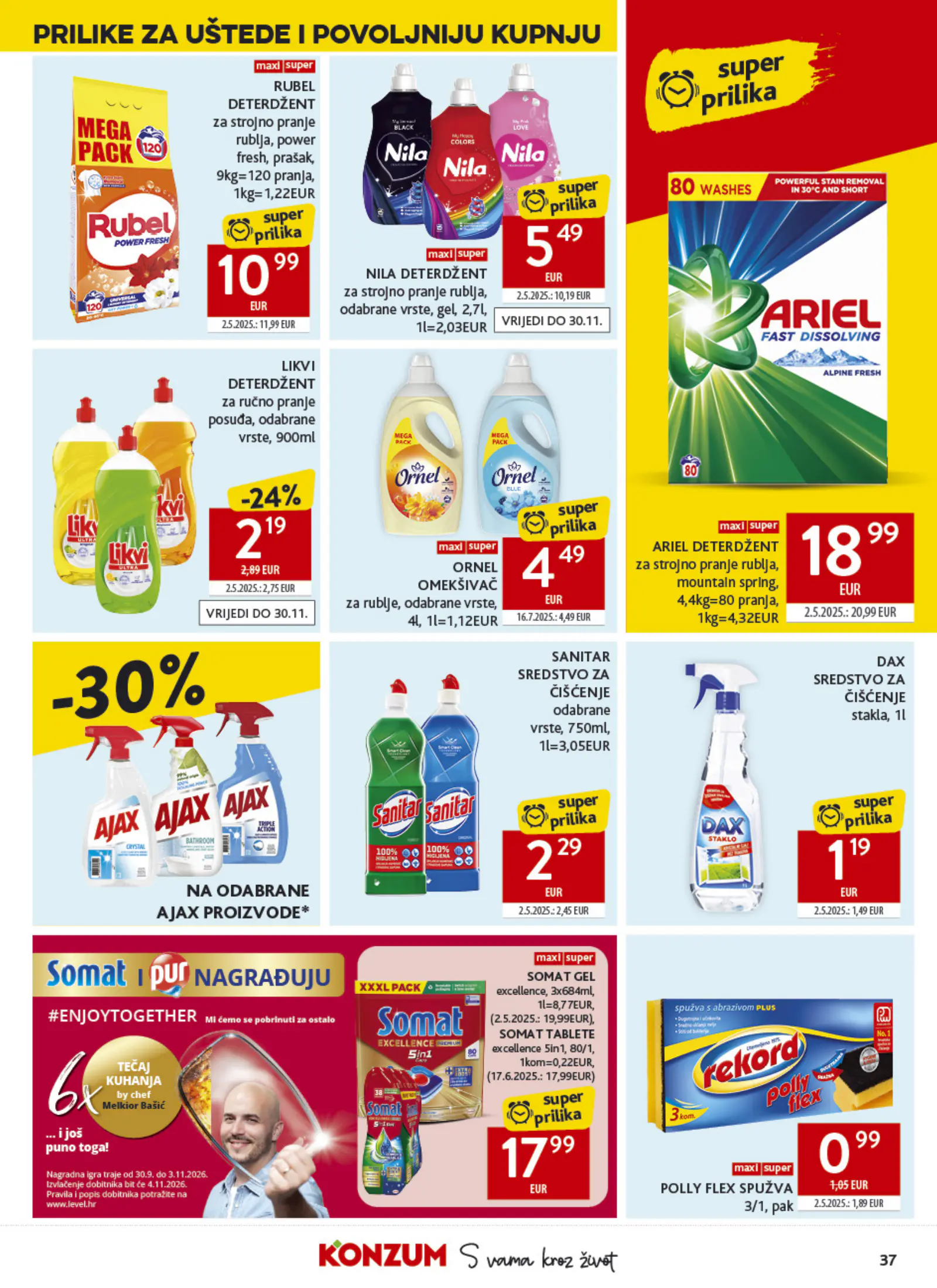 Konzum Horvátország Katalog (2), 37. oldal (okt. 21–27.)