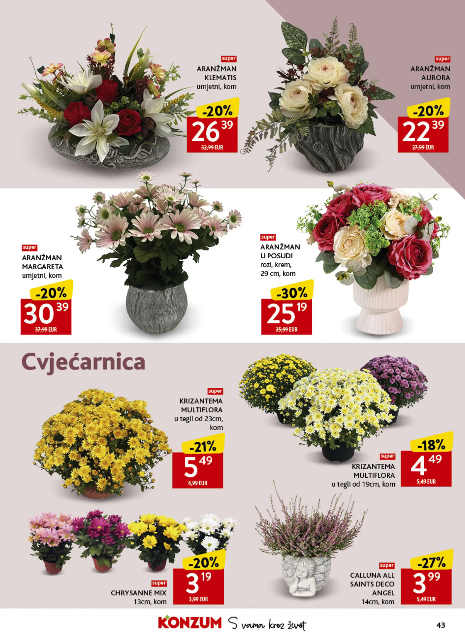 Konzum Horvátország Katalog (2), 43. oldal (okt. 21–27.)