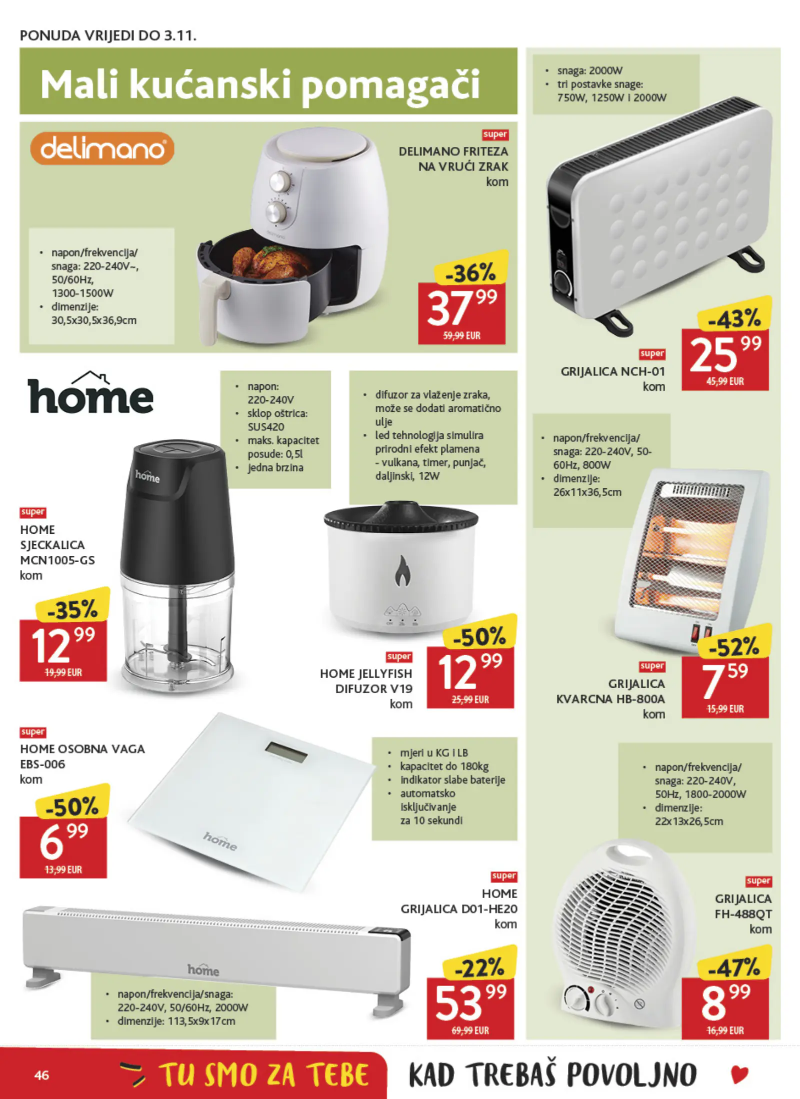 Konzum Horvátország Katalog (2), 46. oldal (okt. 21–27.)