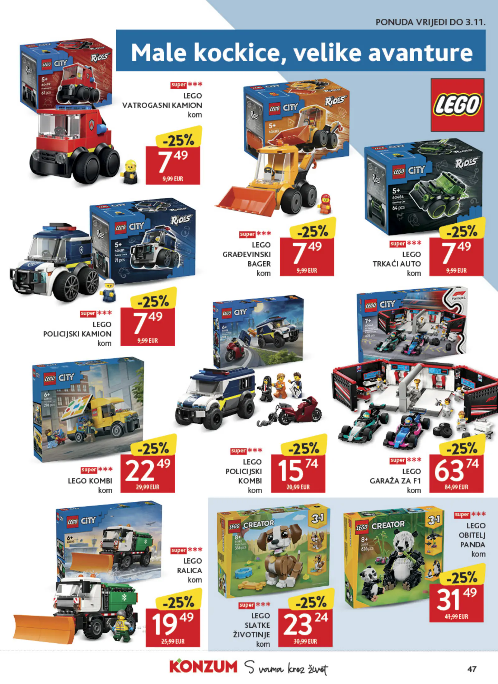 Konzum Horvátország Katalog (2), 47. oldal (okt. 21–27.)