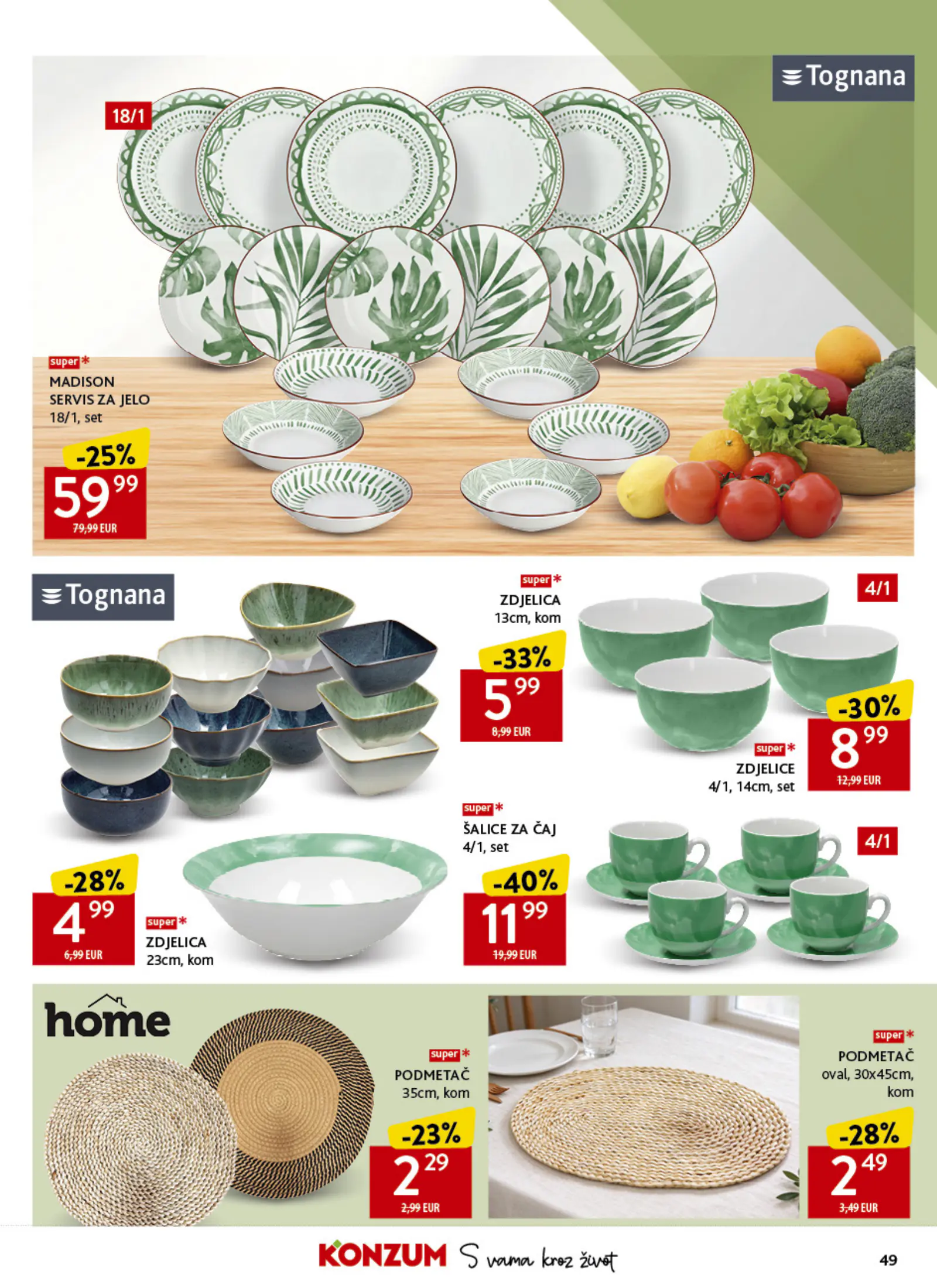 Konzum Horvátország Katalog (2), 49. oldal (okt. 21–27.)