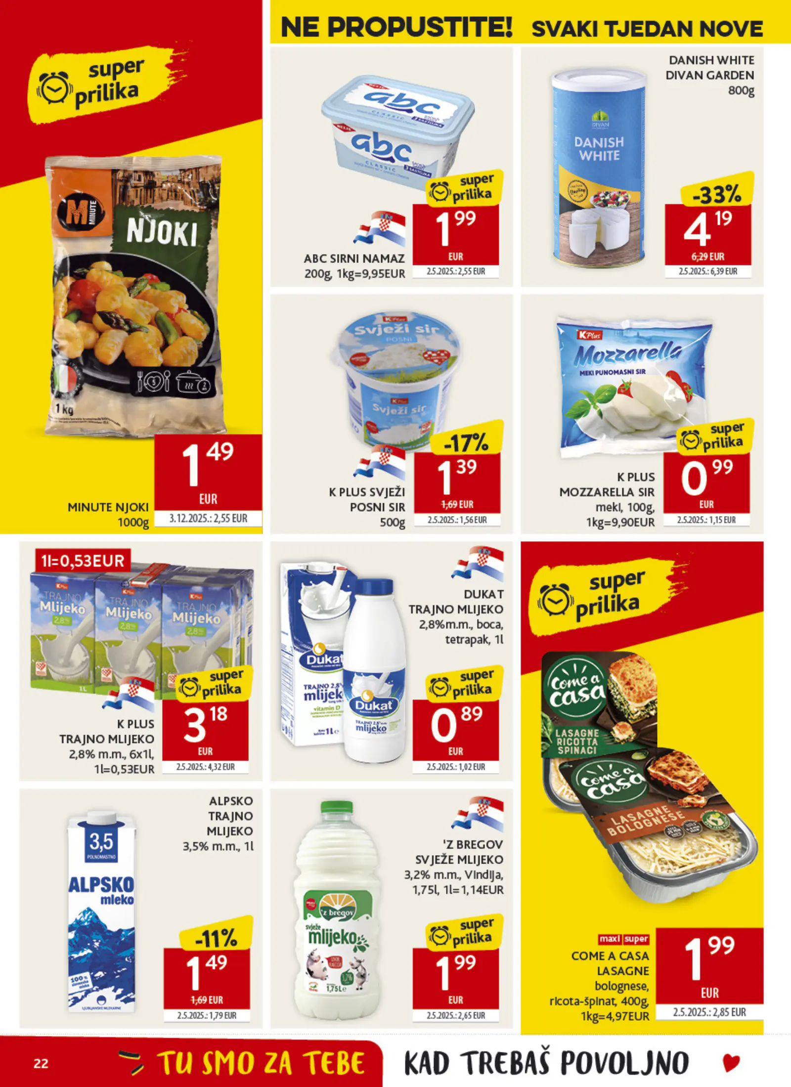 Konzum Horvátország Katalog, 22. oldal (okt. 28. – nov. 3.)