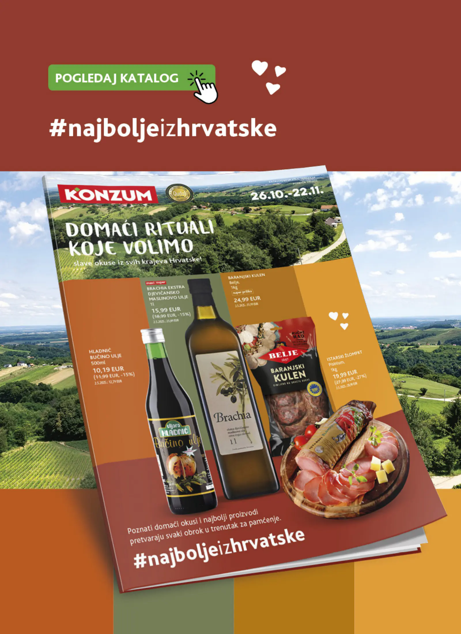 Konzum Horvátország Katalog, 52. oldal (okt. 28. – nov. 3.)