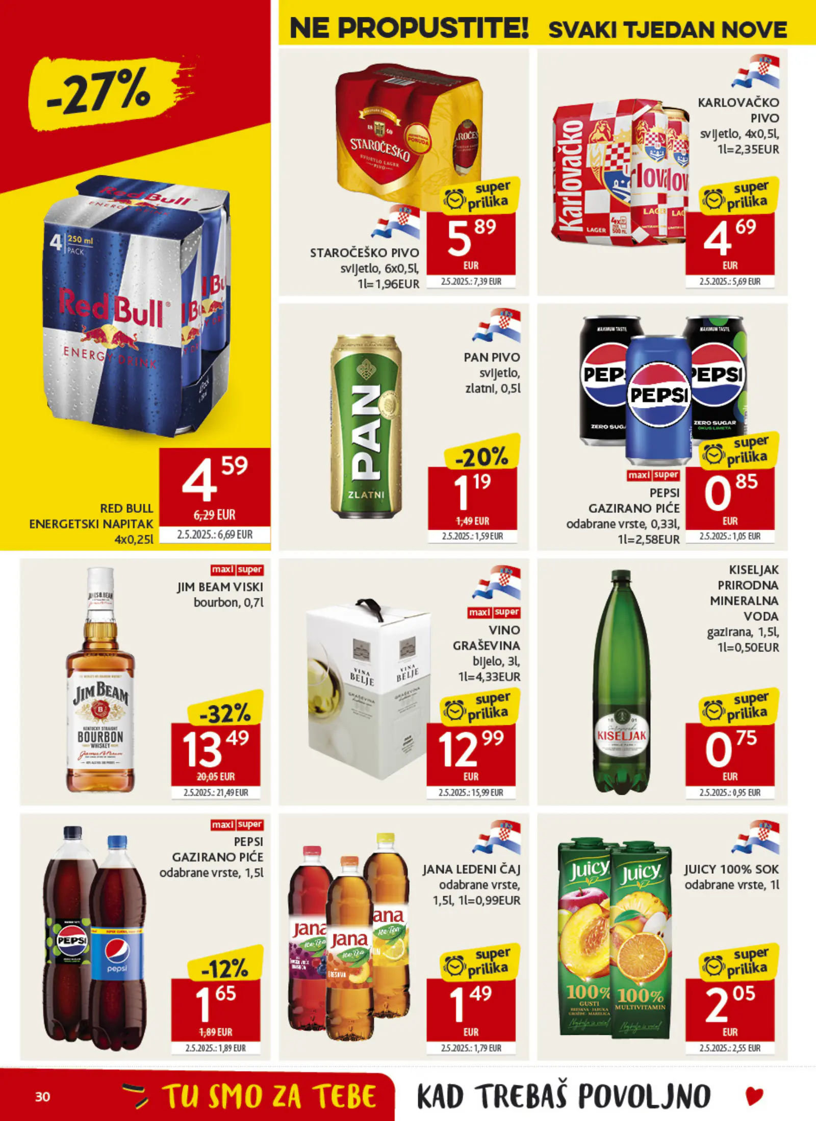 Konzum Horvátország Katalog (2), 30. oldal (okt. 28. – nov. 3.)