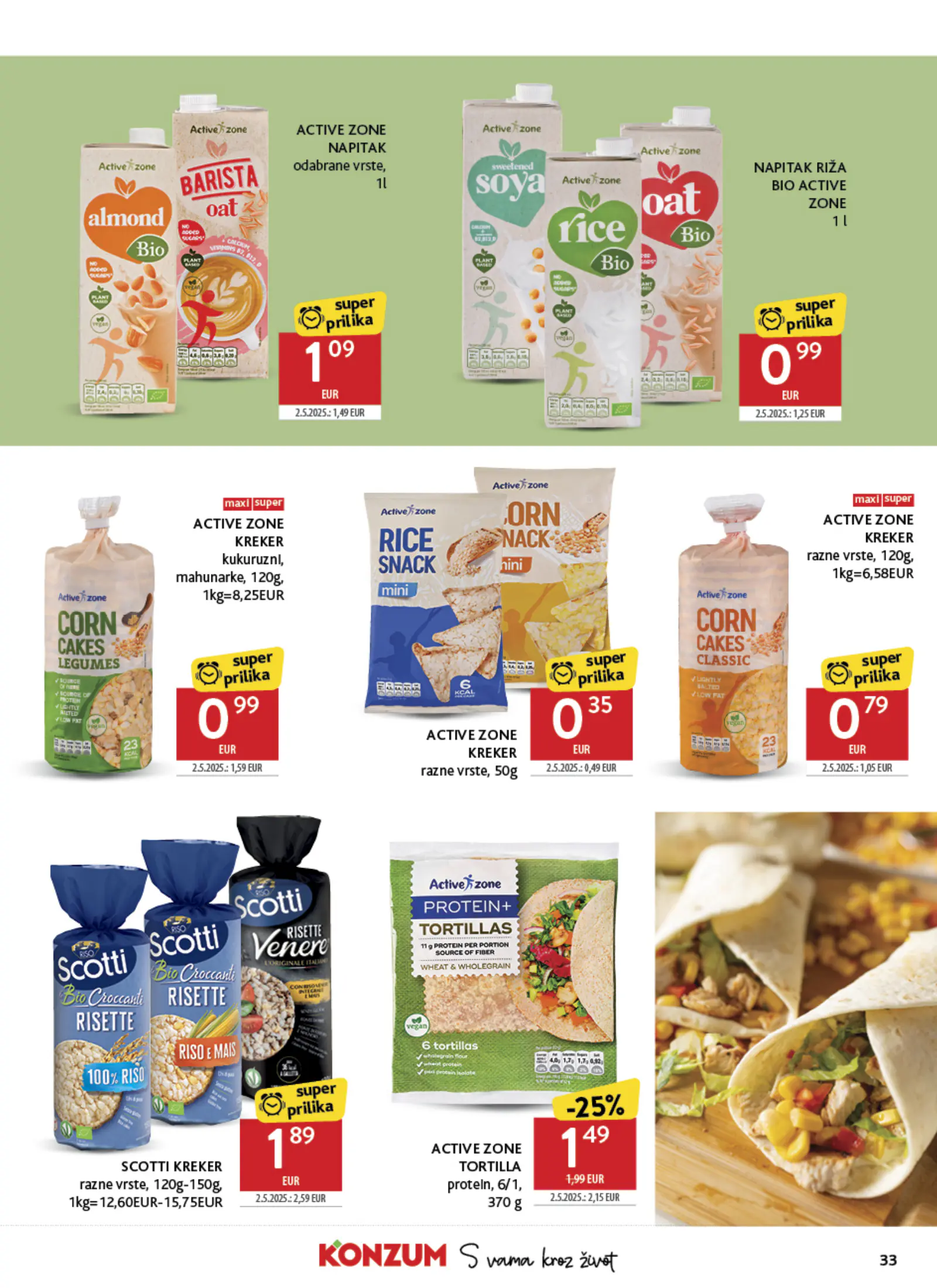 Konzum Horvátország Katalog (2), 33. oldal (okt. 28. – nov. 3.)