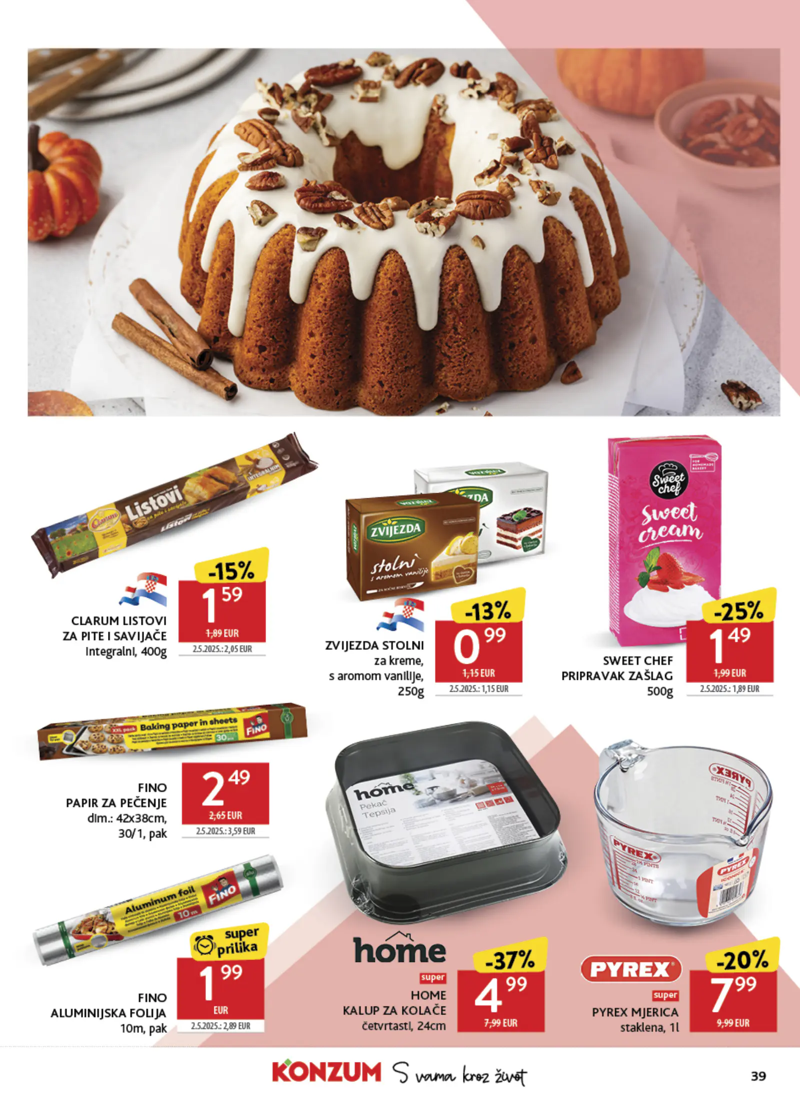 Konzum Horvátország Katalog (2), 39. oldal (okt. 28. – nov. 3.)