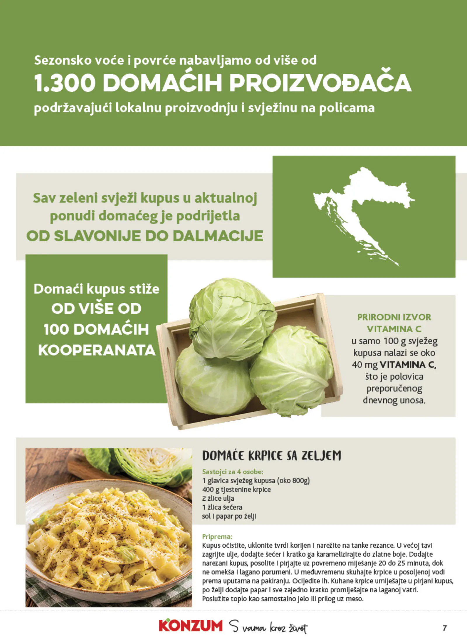 Konzum Horvátország Katalog, 7. oldal (okt. 28. – nov. 3.)