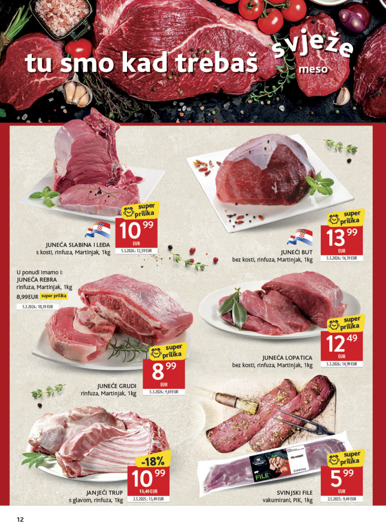 Konzum Horvátország Katalog, 12. oldal (okt. 28. – nov. 3.)