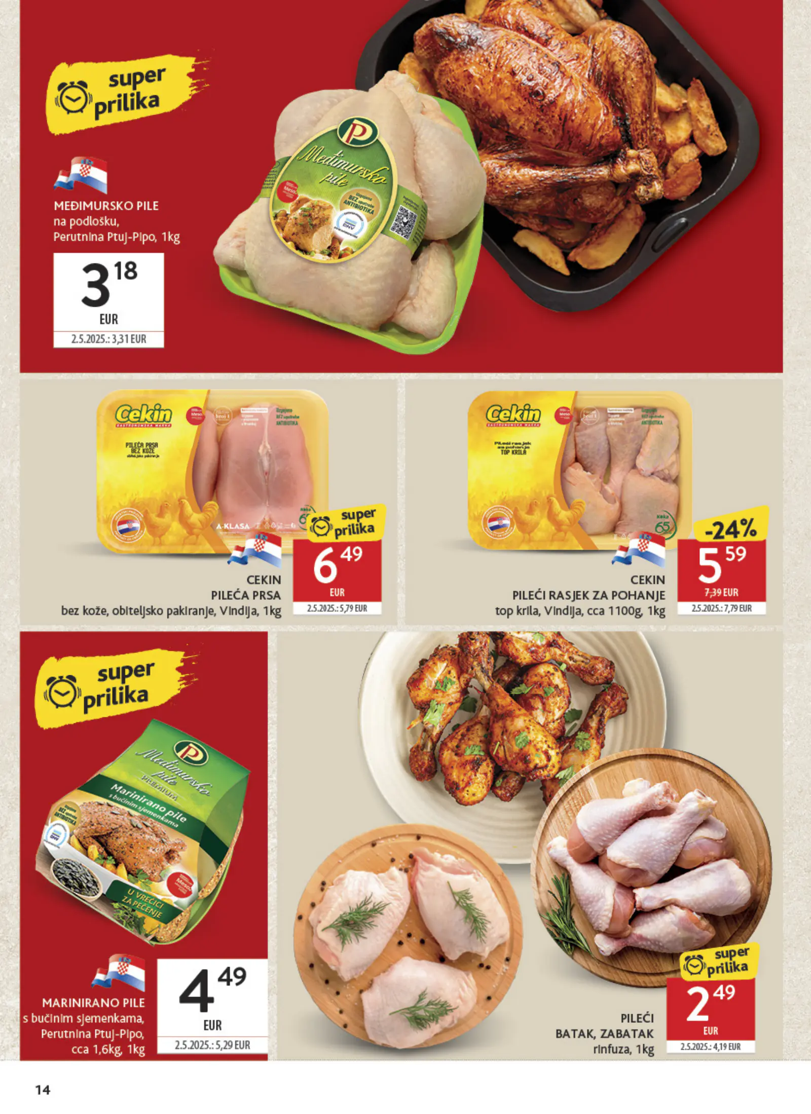 Konzum Horvátország Katalog, 14. oldal (okt. 28. – nov. 3.)