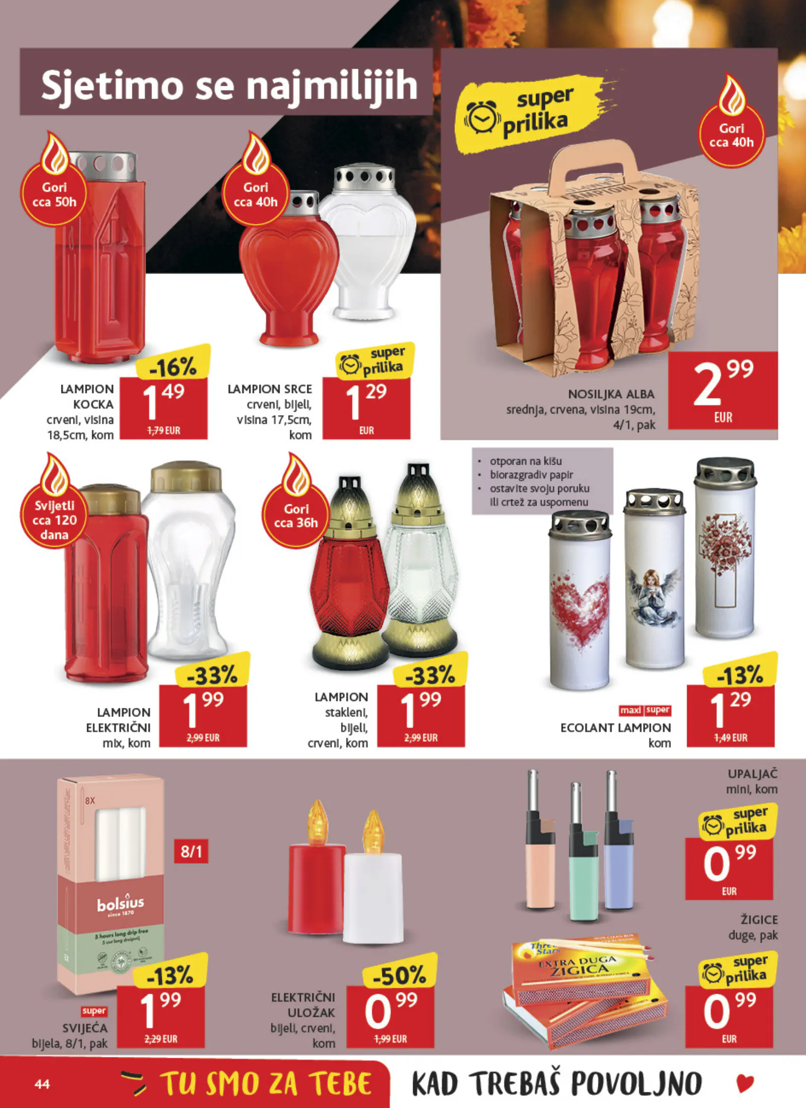 Konzum Horvátország Katalog, 44. oldal (okt. 28. – nov. 3.)