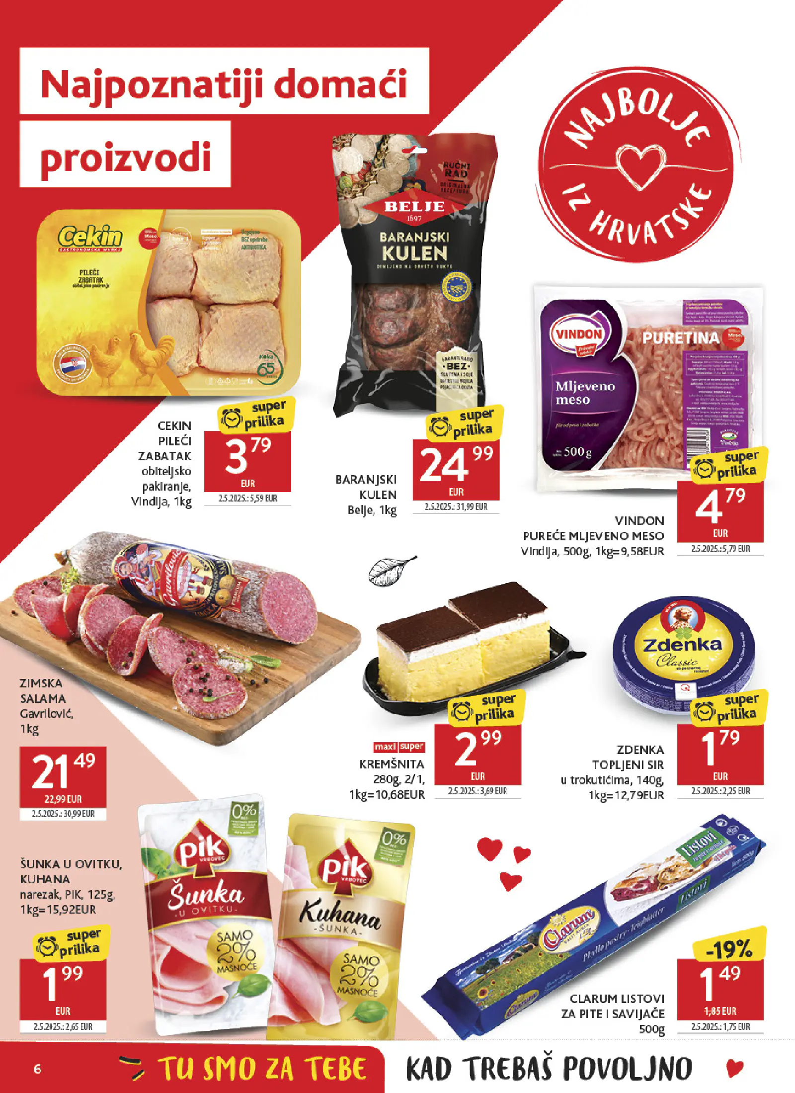 Konzum Horvátország Katalog, 6. oldal (okt. 7–13.)