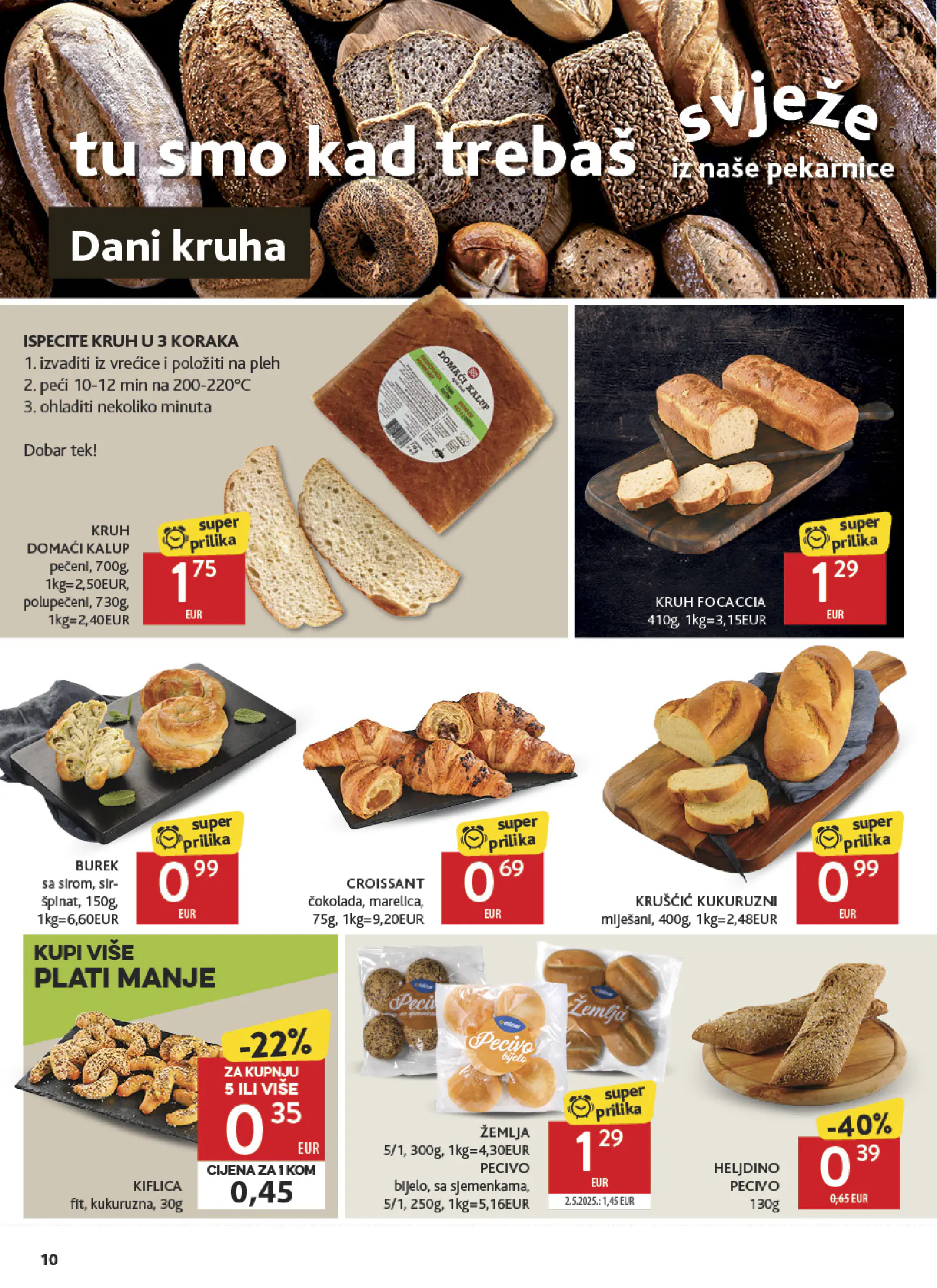 Konzum Horvátország Katalog, 10. oldal (okt. 7–13.)