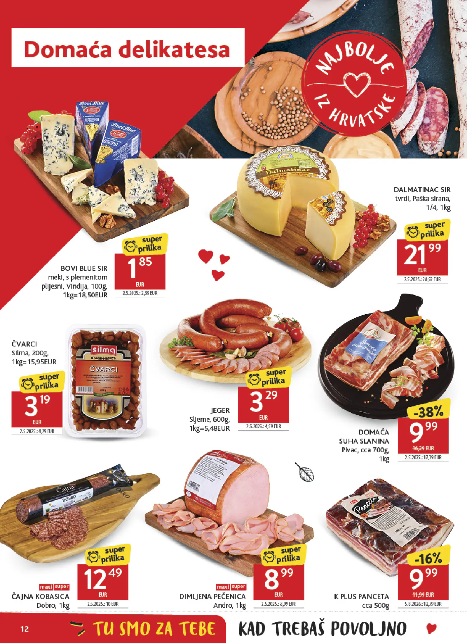 Konzum Horvátország Katalog, 12. oldal (okt. 7–13.)