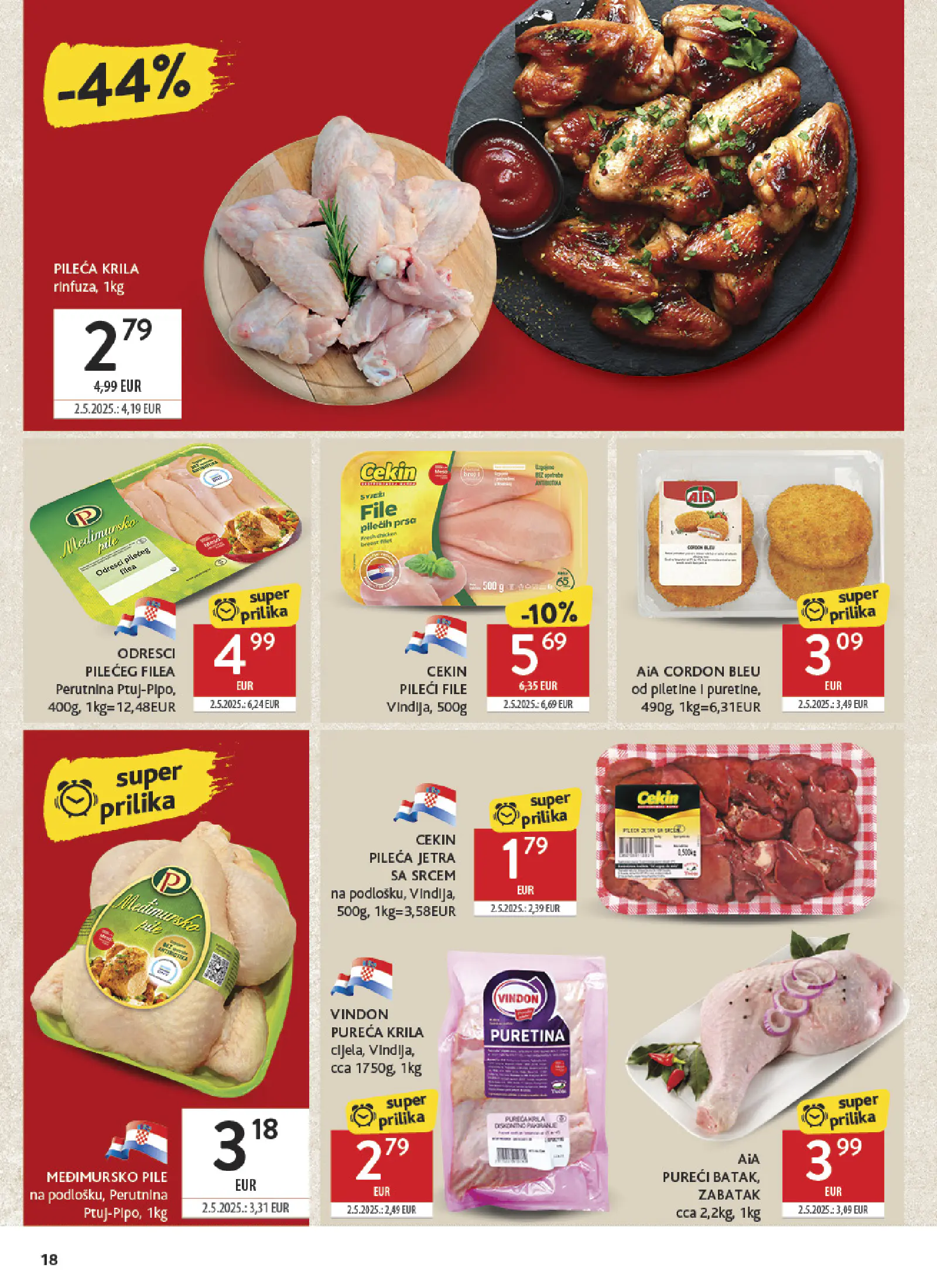 Konzum Horvátország Katalog, 18. oldal (okt. 7–13.)