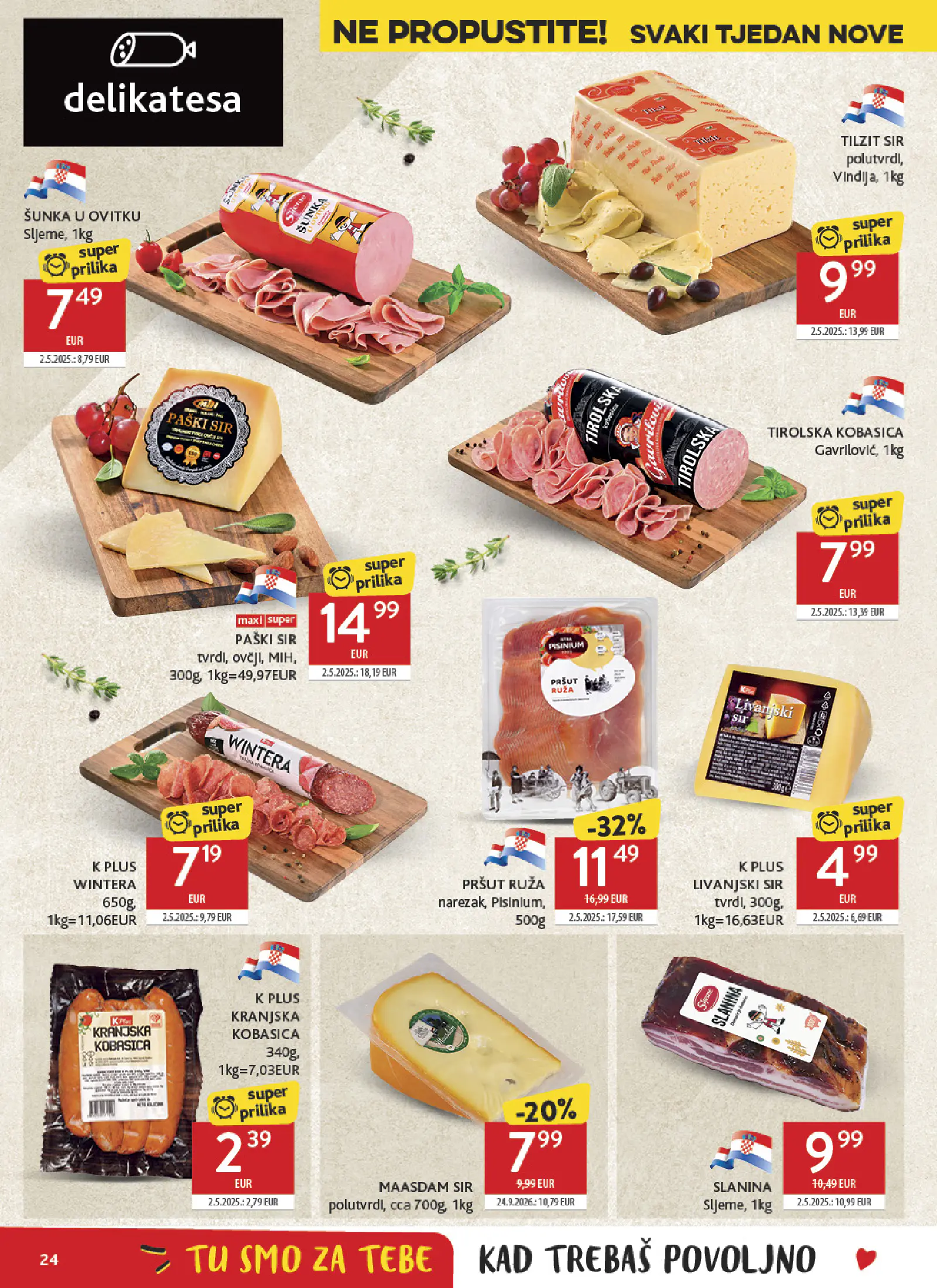 Konzum Horvátország Katalog, 24. oldal (okt. 7–13.)