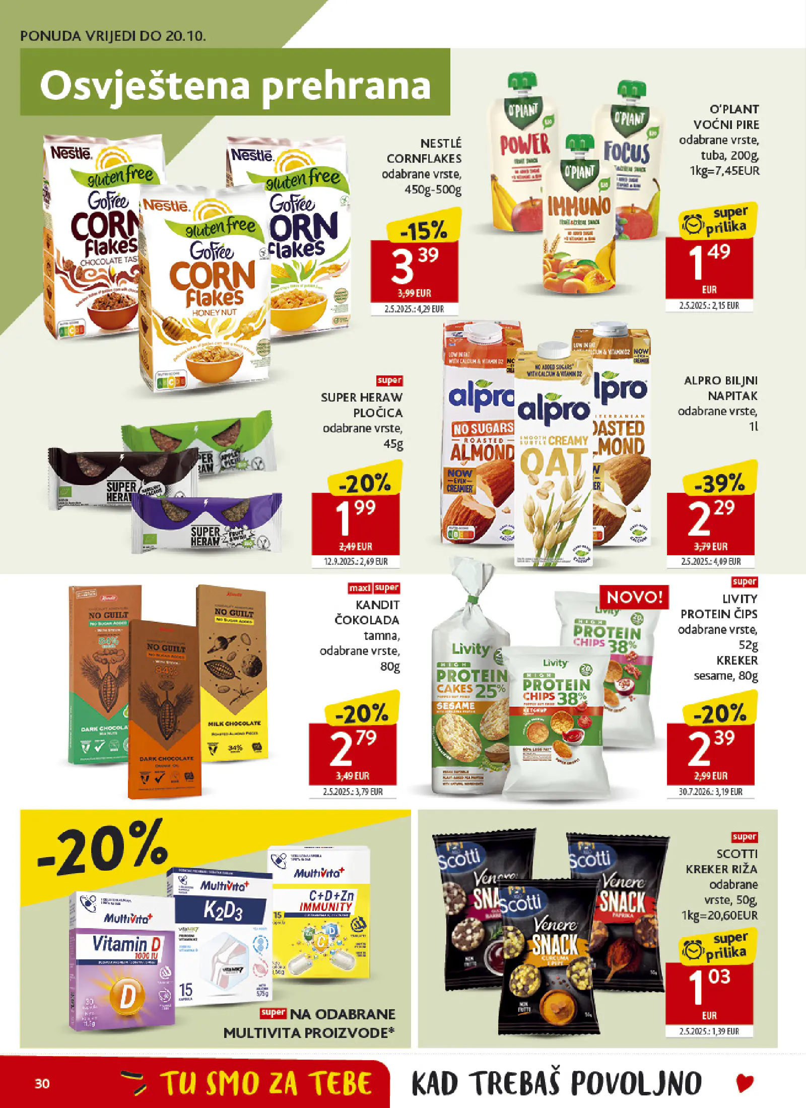 Konzum Horvátország Katalog, 30. oldal (okt. 7–13.)