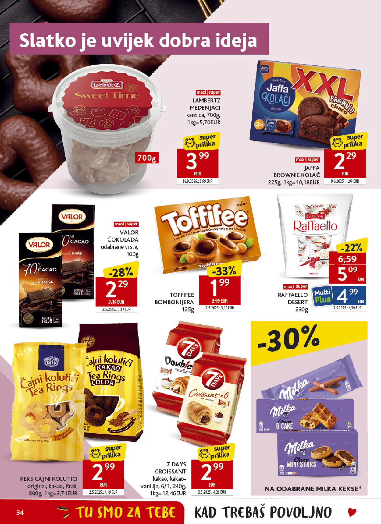 Konzum Horvátország Katalog, 34. oldal (okt. 7–13.)