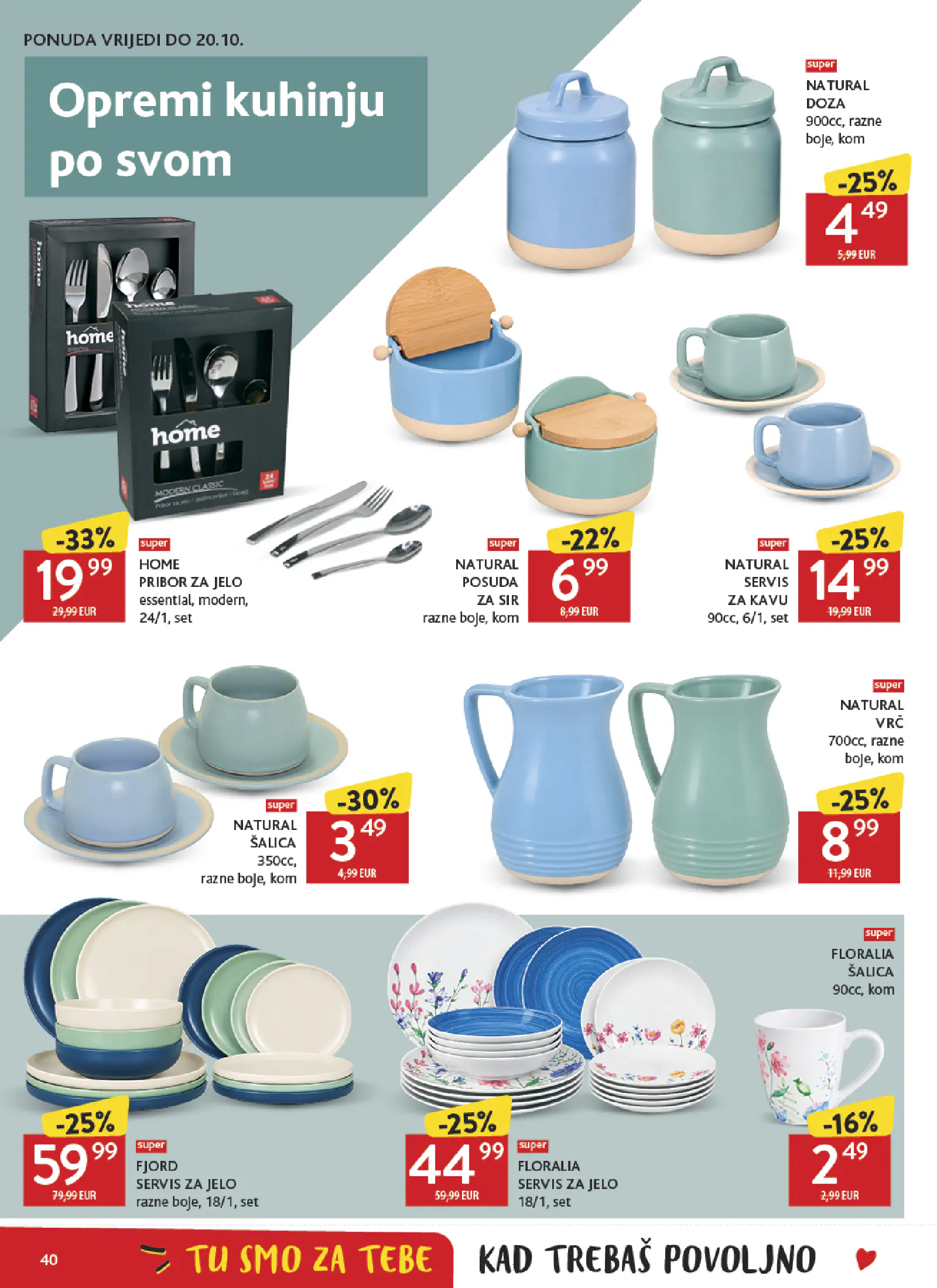 Konzum Horvátország Katalog, 40. oldal (okt. 7–13.)