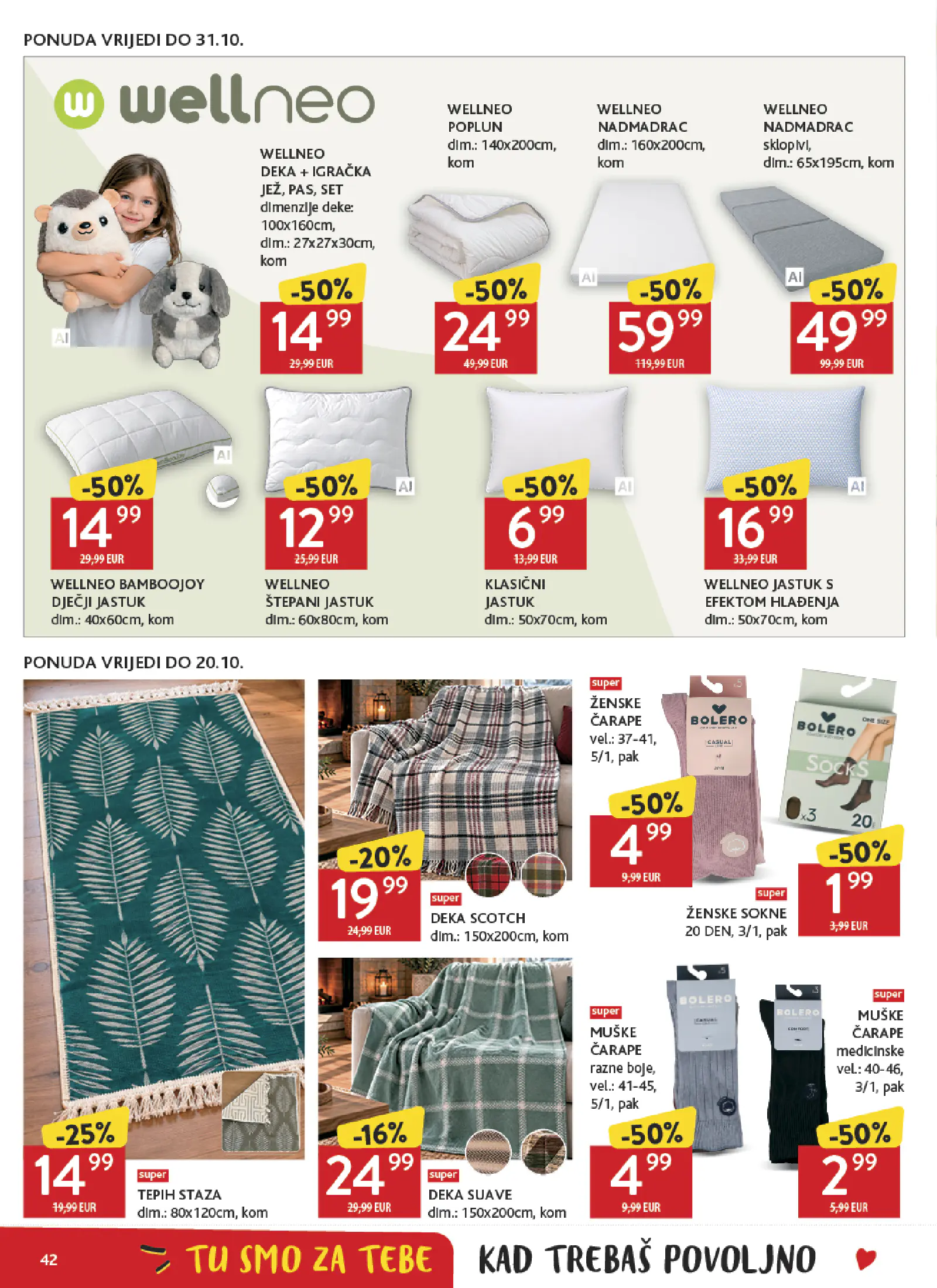 Konzum Horvátország Katalog, 42. oldal (okt. 7–13.)