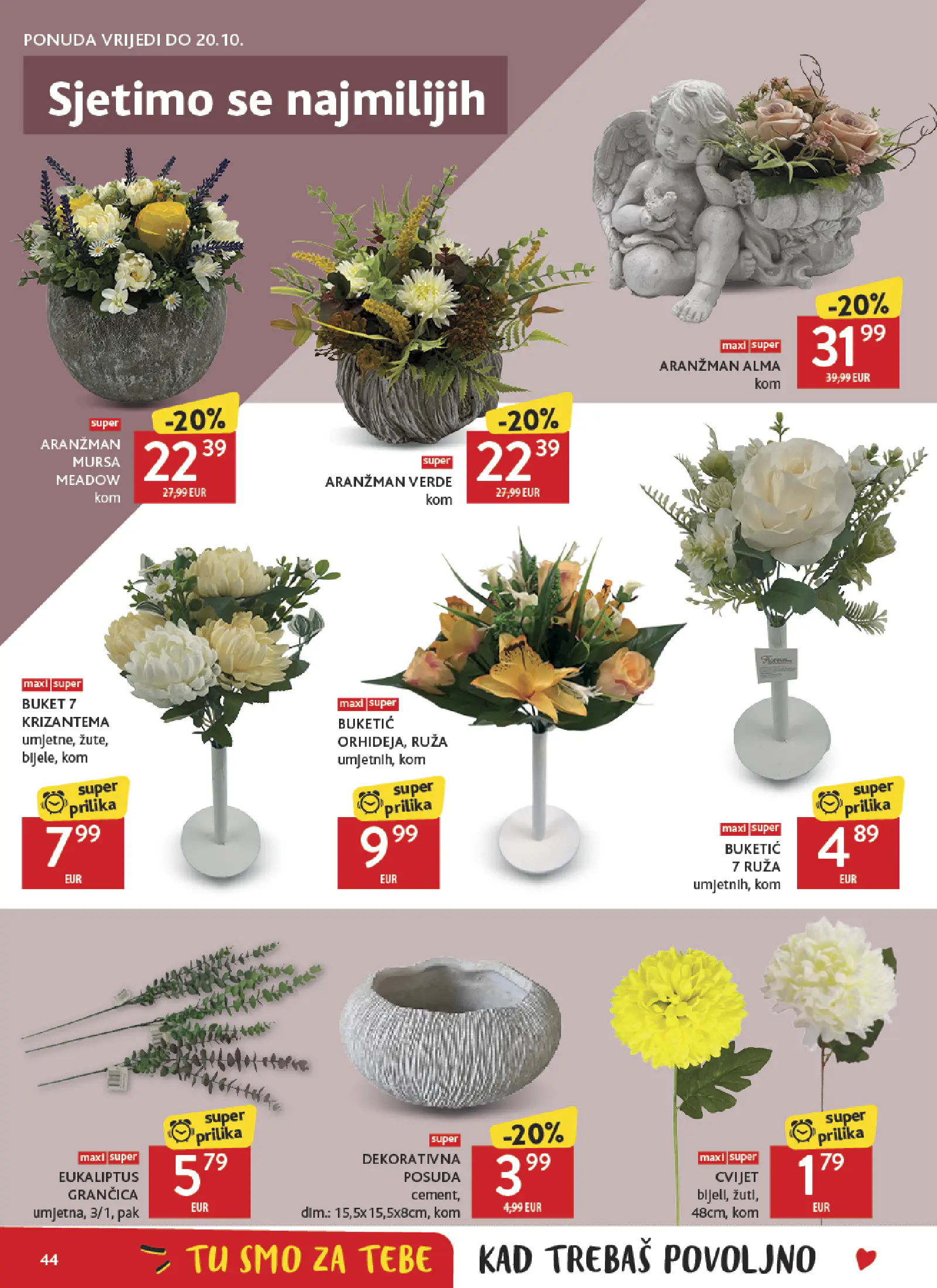 Konzum Horvátország Katalog, 44. oldal (okt. 7–13.)