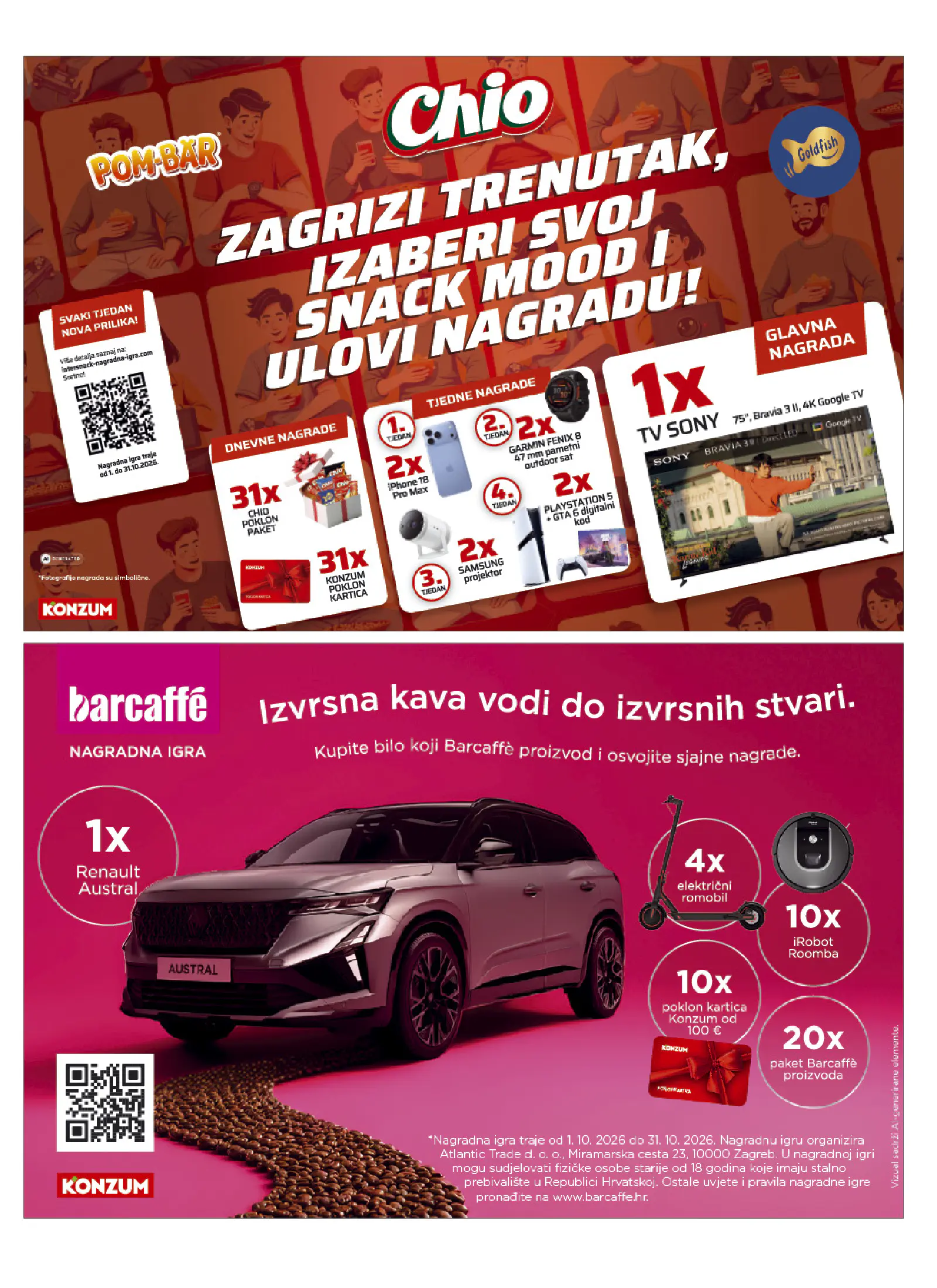 Konzum Horvátország Katalog, 54. oldal (okt. 7–13.)