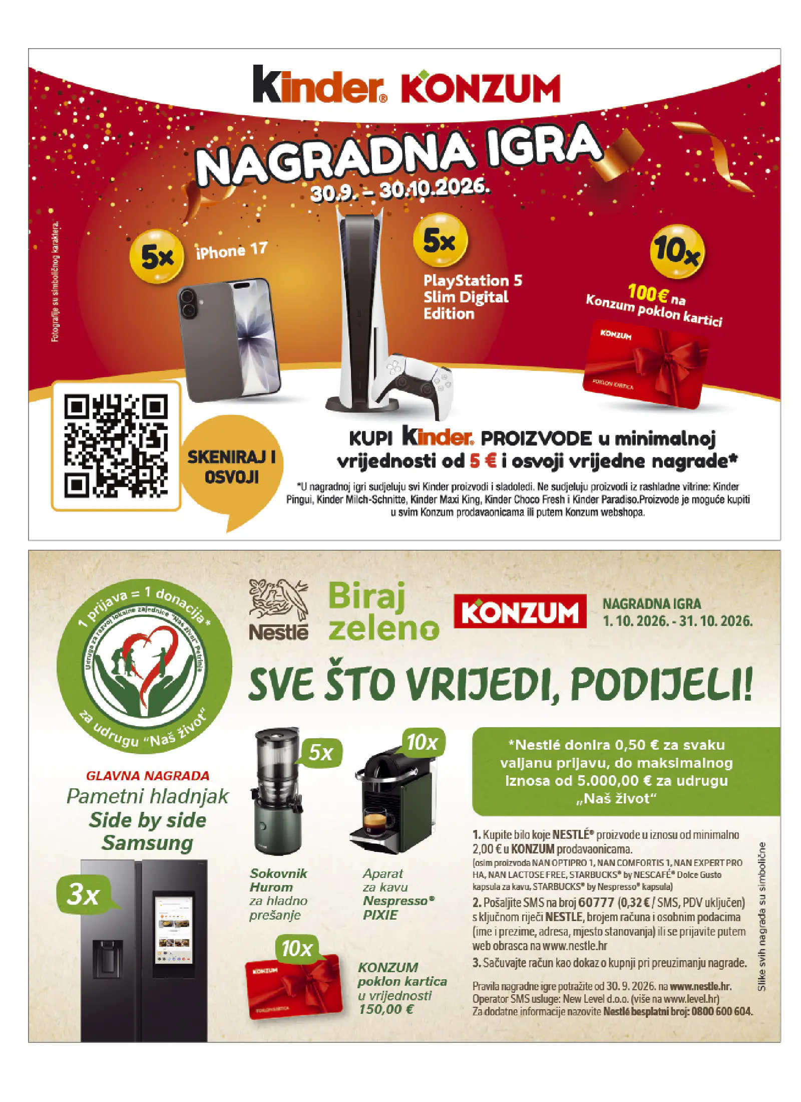 Konzum Horvátország Katalog, 55. oldal (okt. 7–13.)