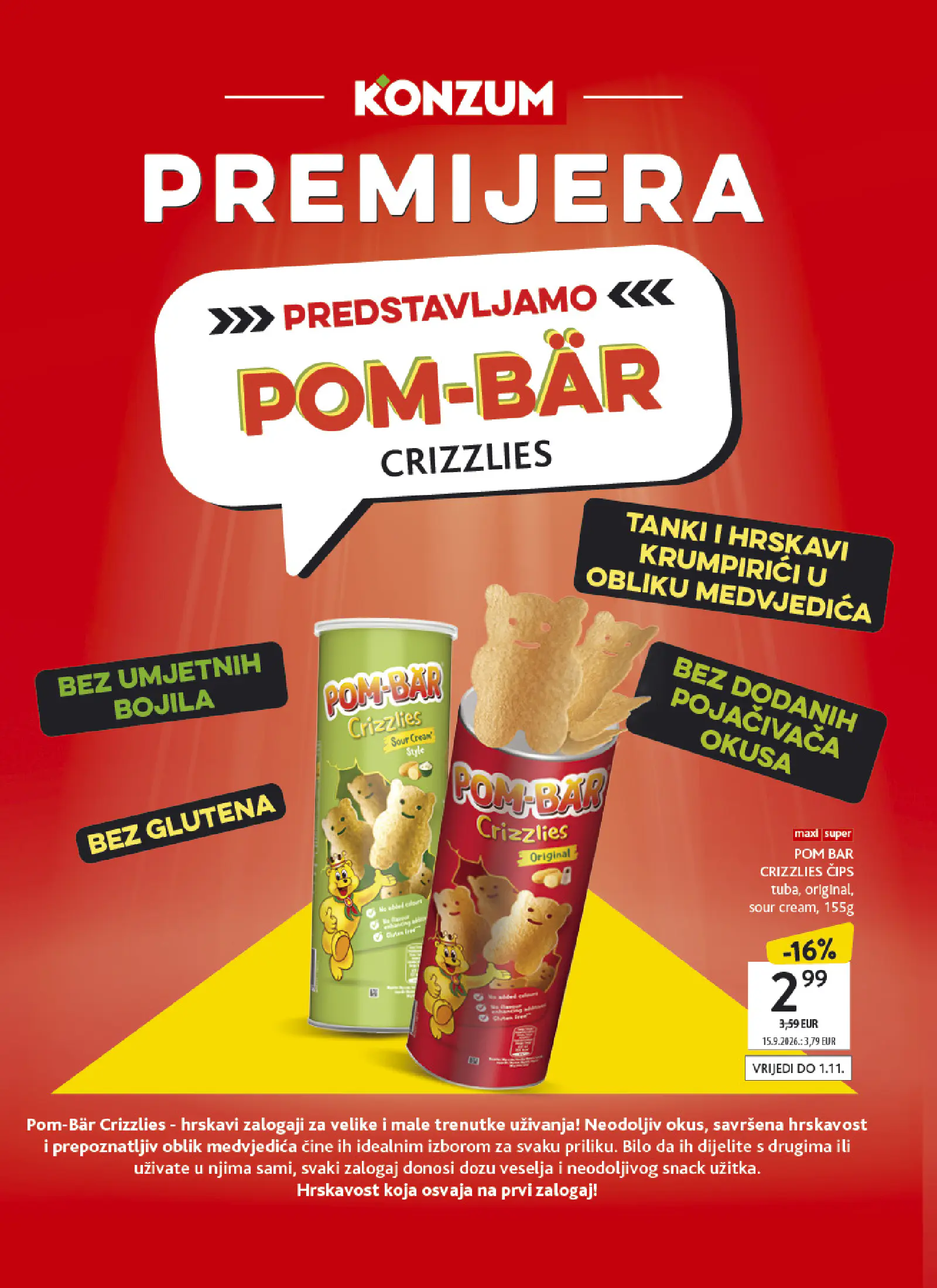 Konzum Horvátország Katalog, 57. oldal (okt. 7–13.)