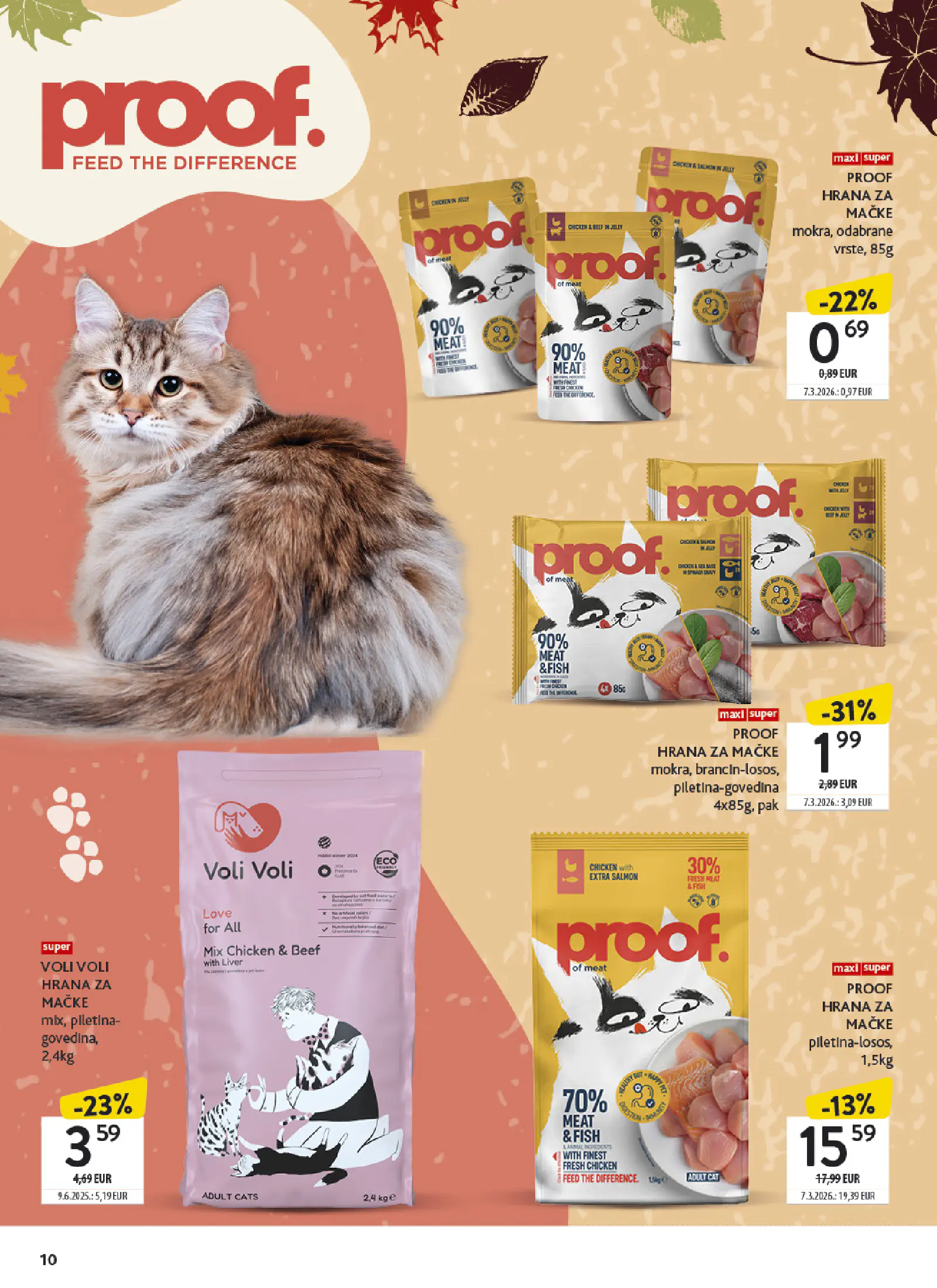Konzum Horvátország Tematski katalog ljubimci, 10. oldal (okt. 5–18.)