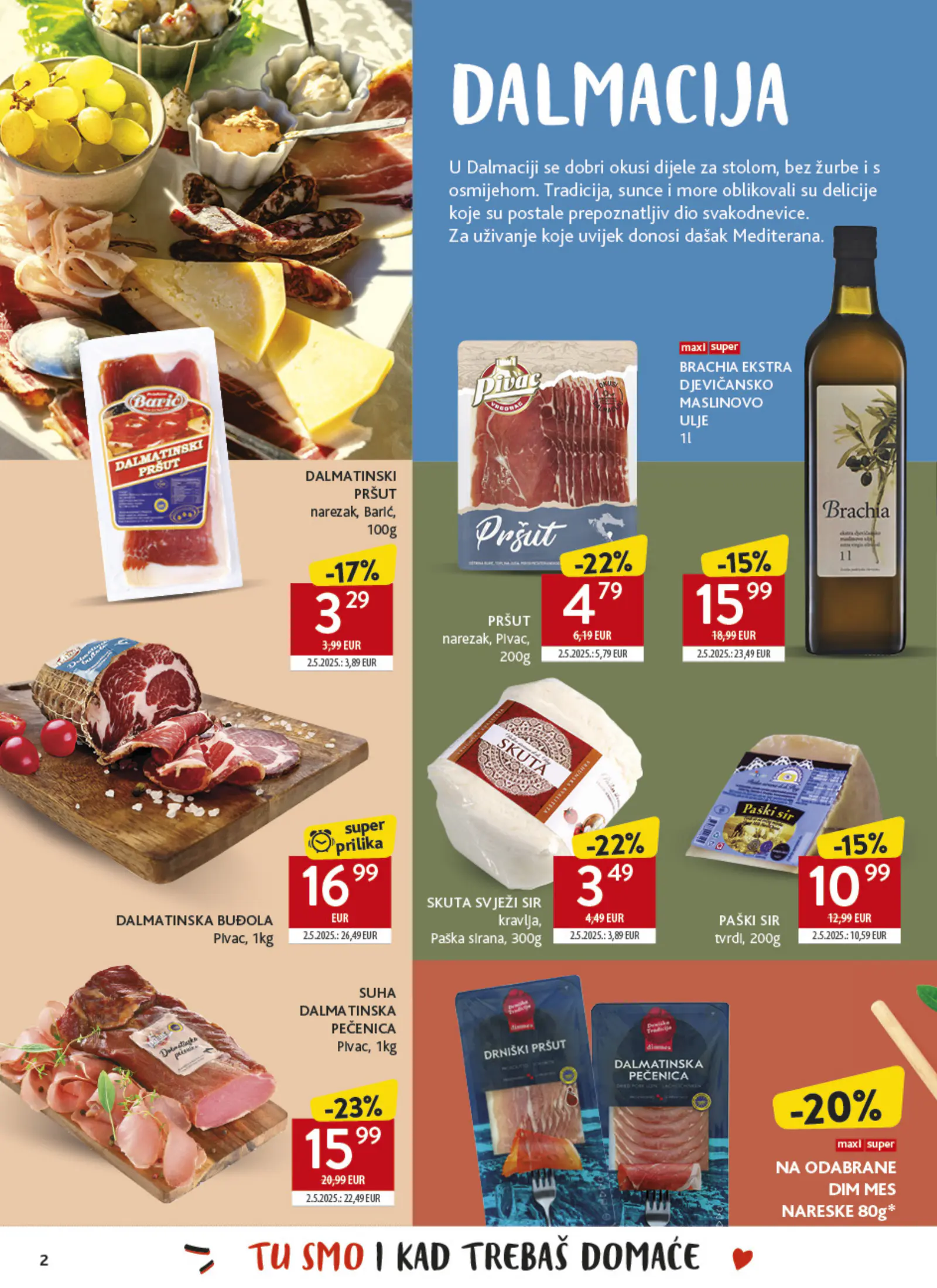 Konzum Horvátország Tematski katalog Najbolje iz Hrvatske, 2. oldal (okt. 26. – nov. 22.)