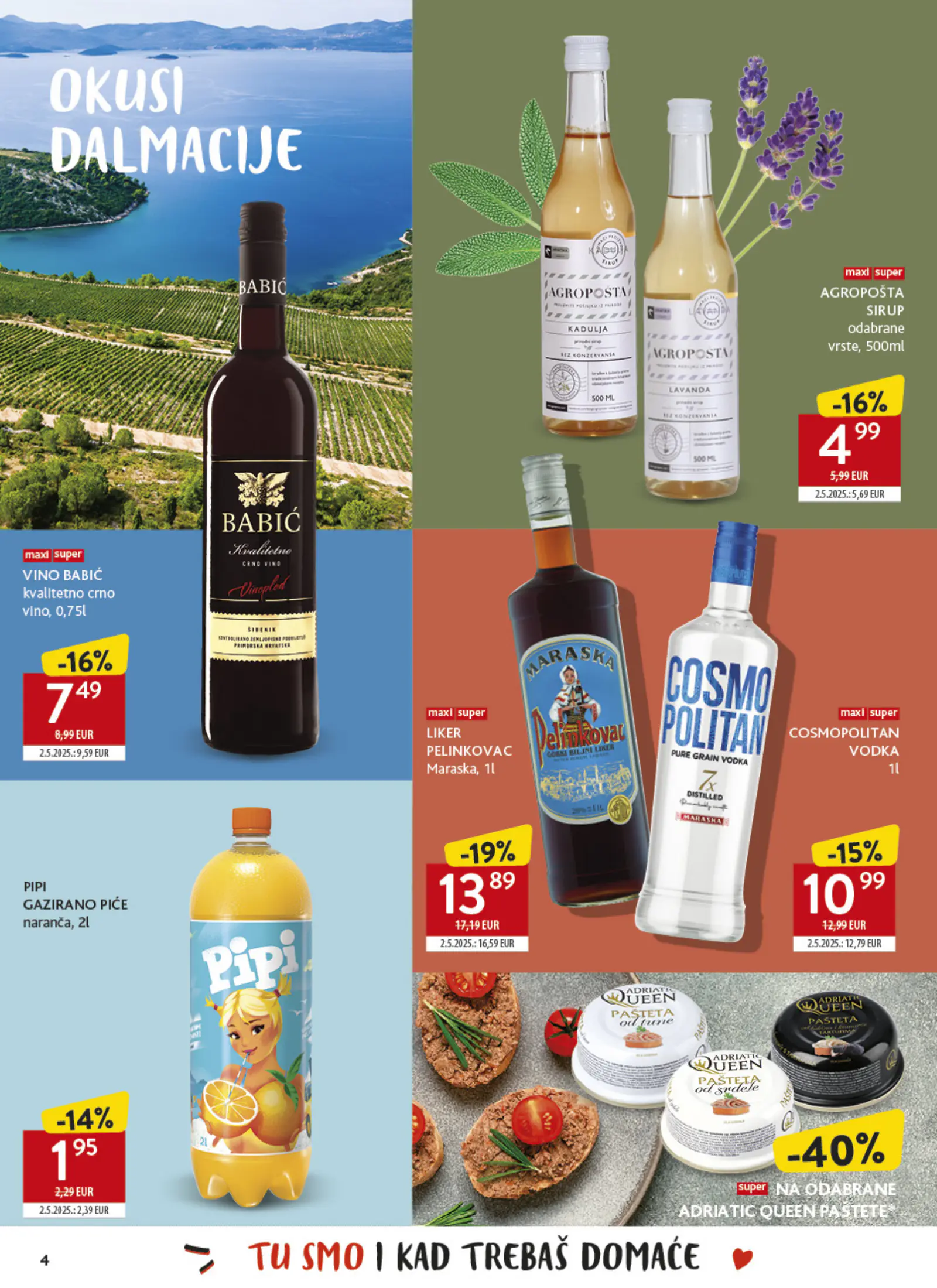 Konzum Horvátország Tematski katalog Najbolje iz Hrvatske, 4. oldal (okt. 26. – nov. 22.)