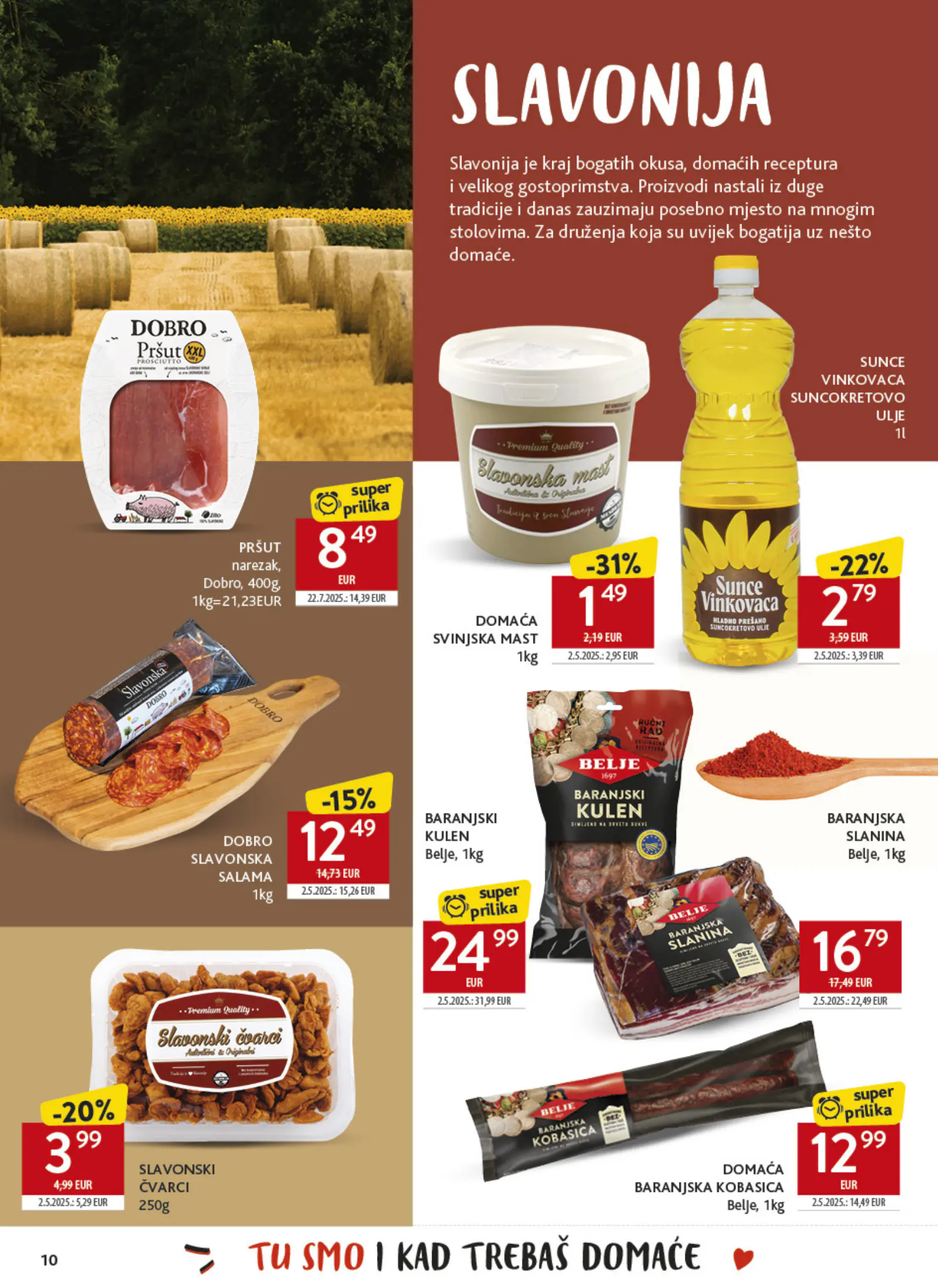 Konzum Horvátország Tematski katalog Najbolje iz Hrvatske, 10. oldal (okt. 26. – nov. 22.)