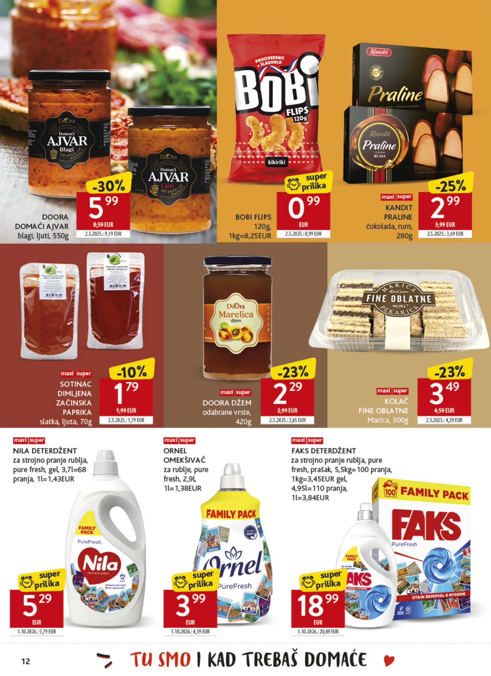 Konzum Horvátország Tematski katalog Najbolje iz Hrvatske, 12. oldal (okt. 26. – nov. 22.)