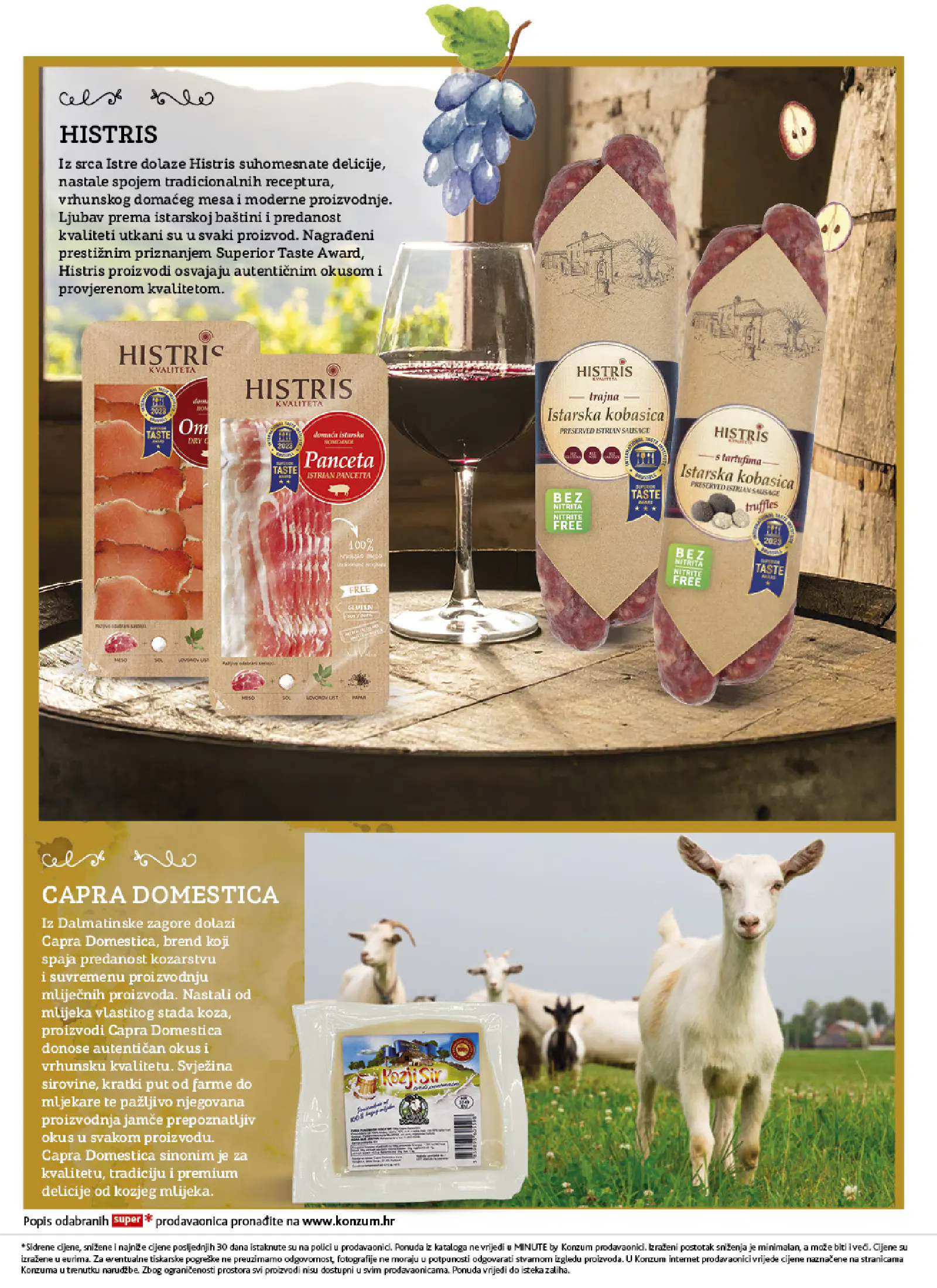 Konzum Horvátország Tematski katalog vinoteka, 24. oldal (okt. 12–25.)