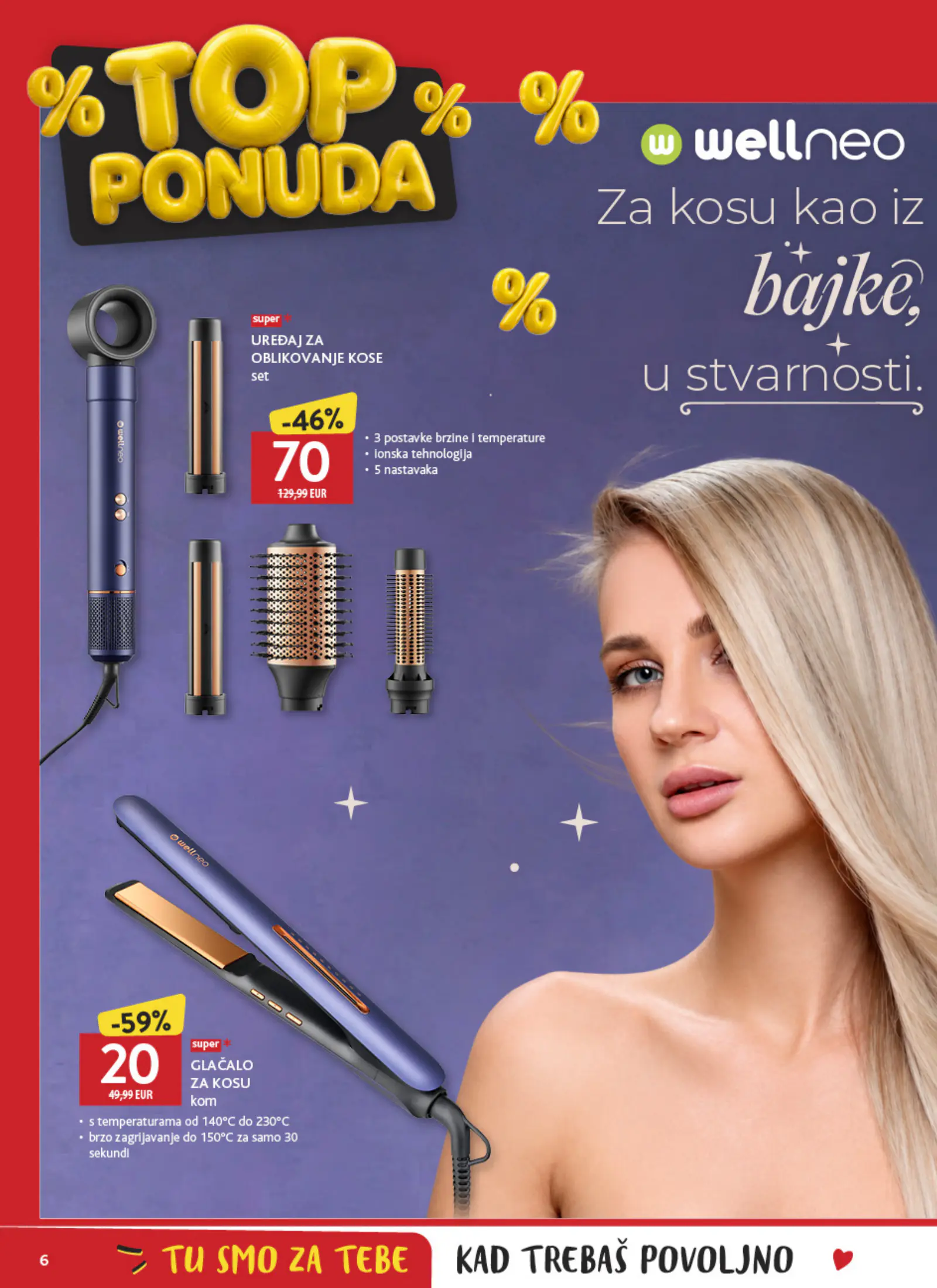 Konzum Horvátország Top ponuda brendova (2), 6. oldal (okt. 9–31.)