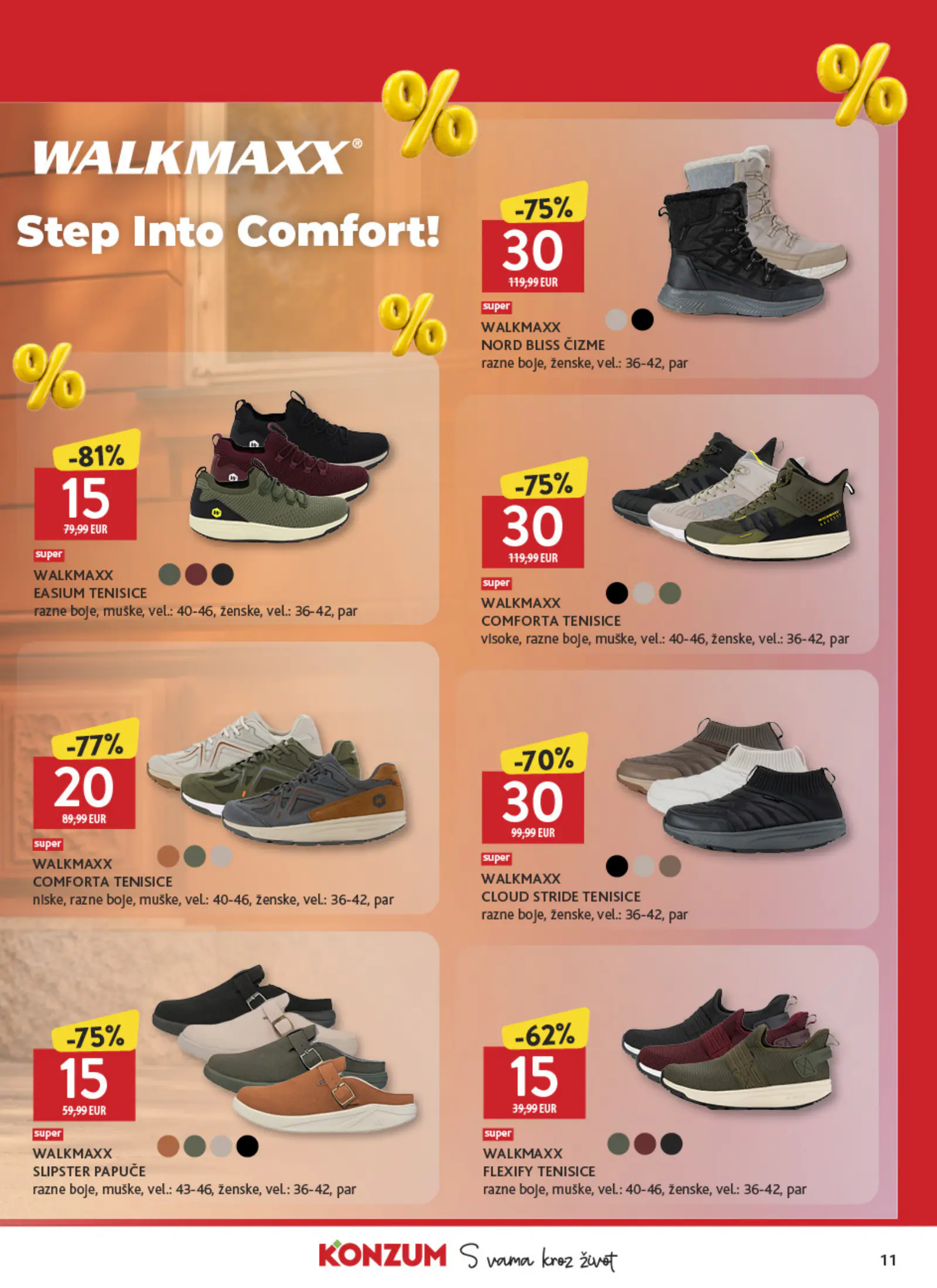 Konzum Horvátország Top ponuda brendova (2), 11. oldal (okt. 9–31.)