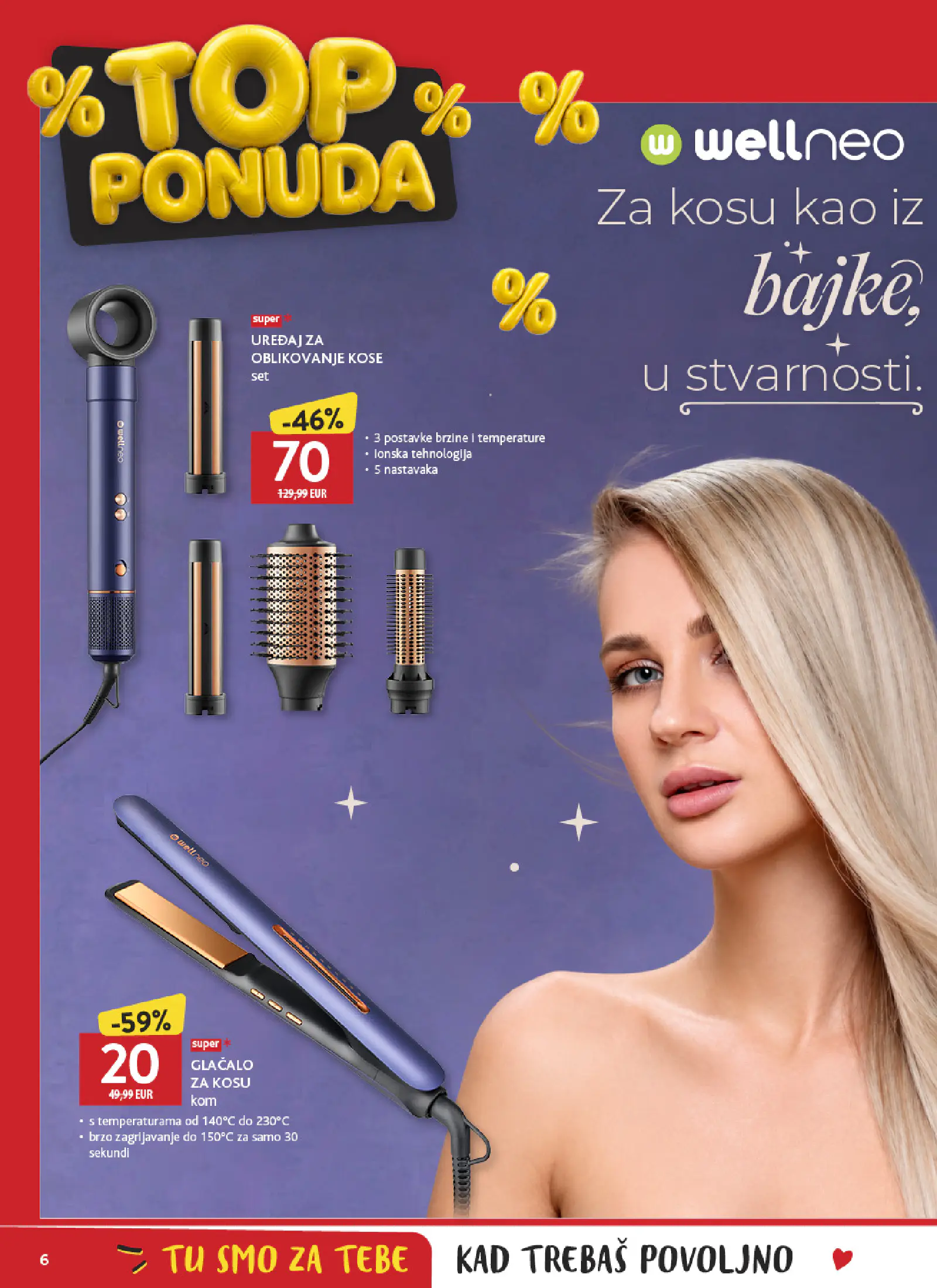 Konzum Horvátország Top ponuda brendova, 6. oldal (okt. 9–31.)